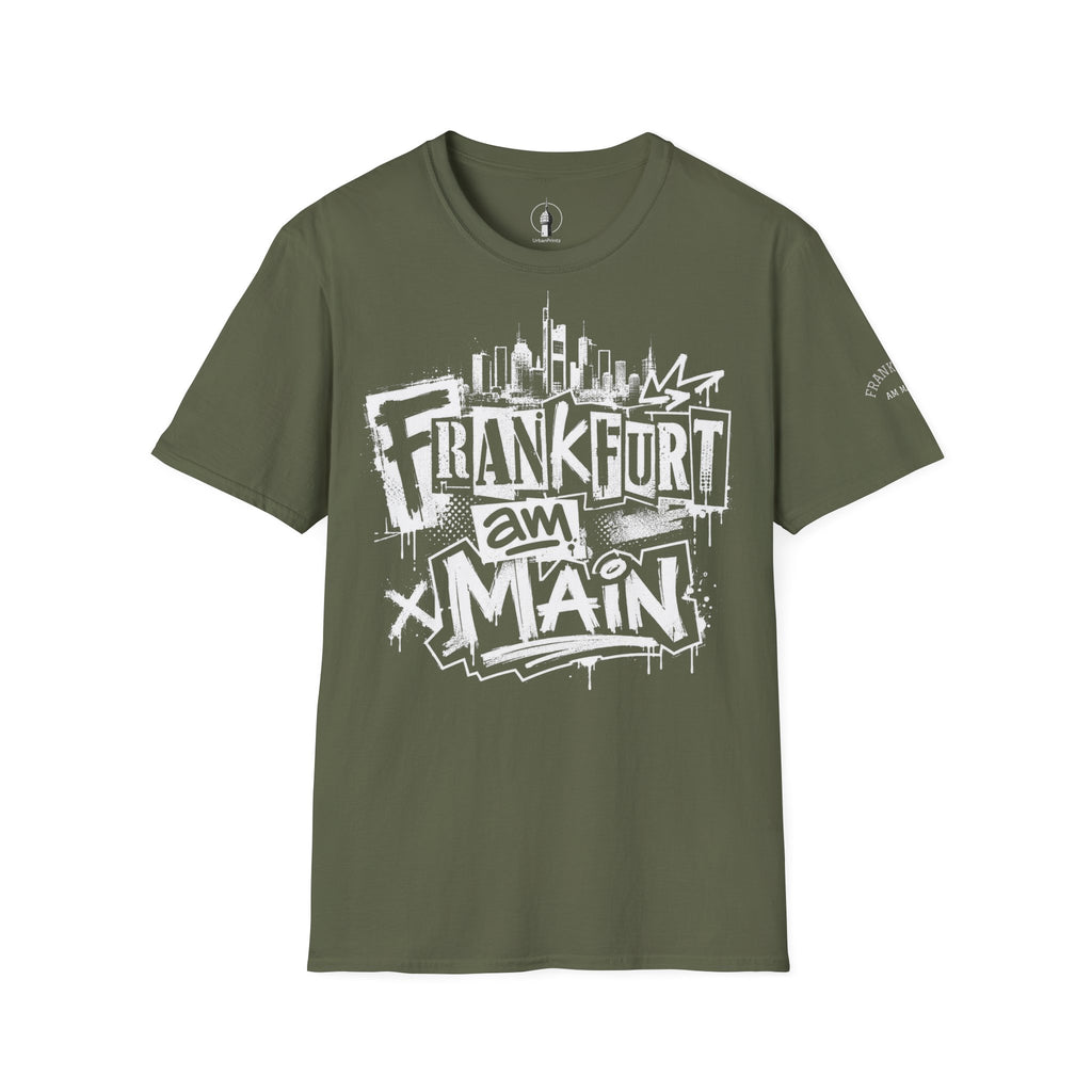 Frankfurt am Main Graffiti (vorn) T Shirt | UrbanPrintz