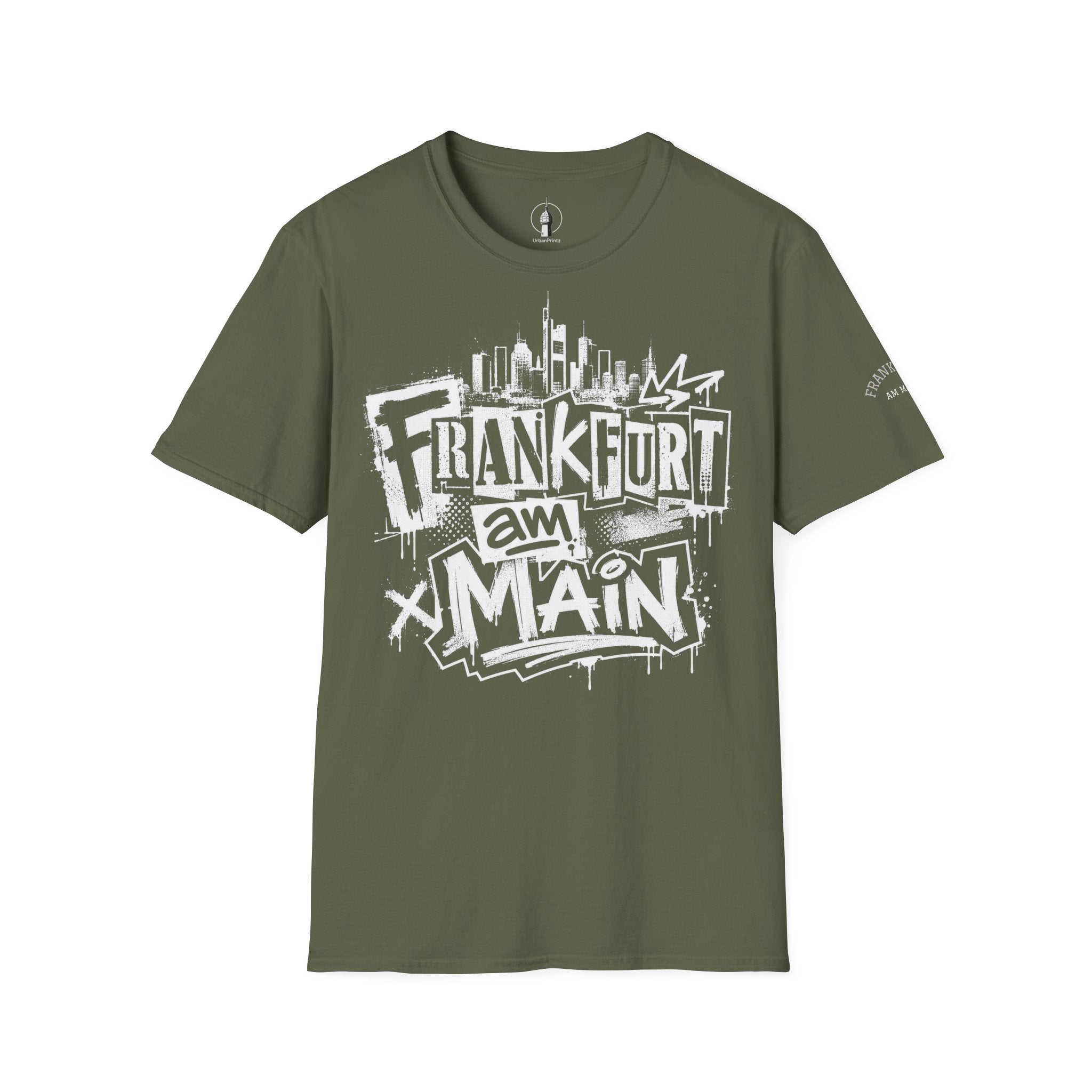 Frankfurt am Main Graffiti (vorn) T Shirt | UrbanPrintz