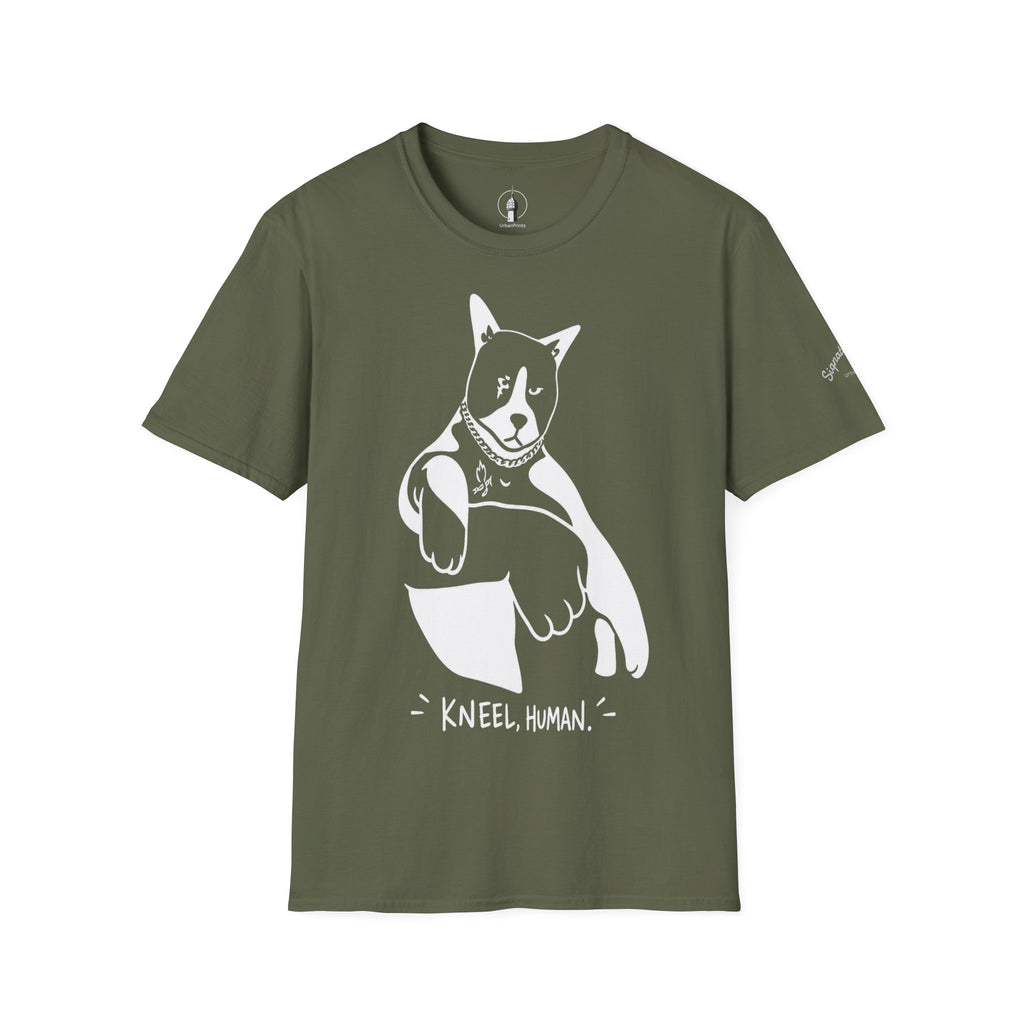 Kneel Human Lustiges Katzen T Shirt – Cat Art collection | UrbanPrintz