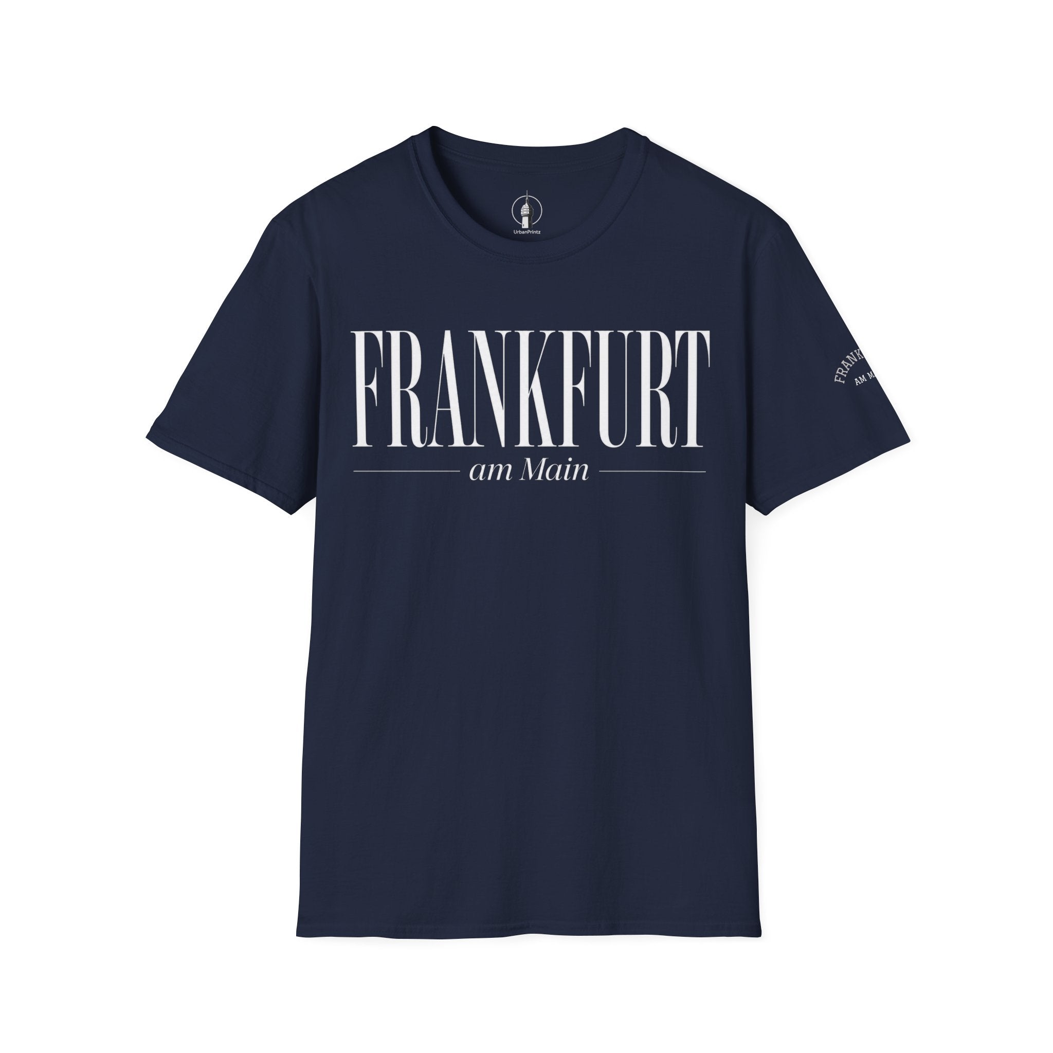 Frankfurt am Main (gross) Elegantes Typografie T Shirt | UrbanPrintz