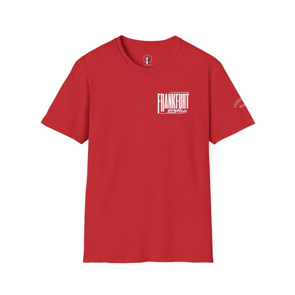 Frankfurt am Main Modernes Typografie T Shirt | UrbanPrintz