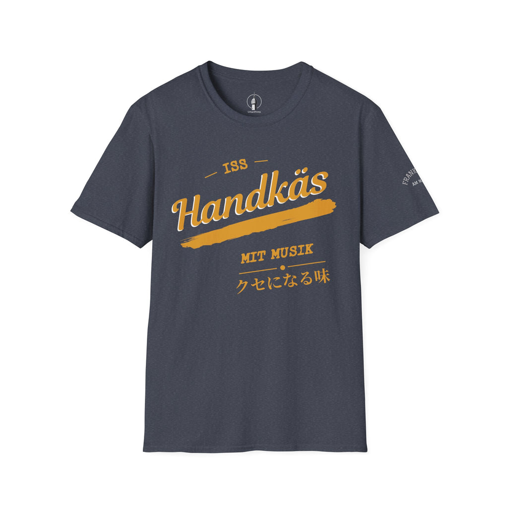 Handkäs mit Musik T Shirt – Fun collection | UrbanPrintz
