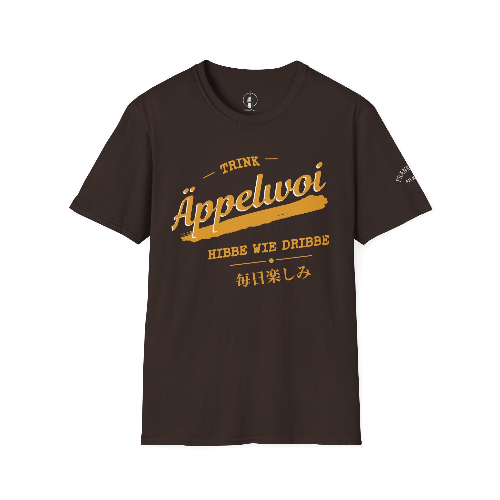 Äppelwoi Hibbe wie Dribbe T Shirt – Fun collection | UrbanPrintz