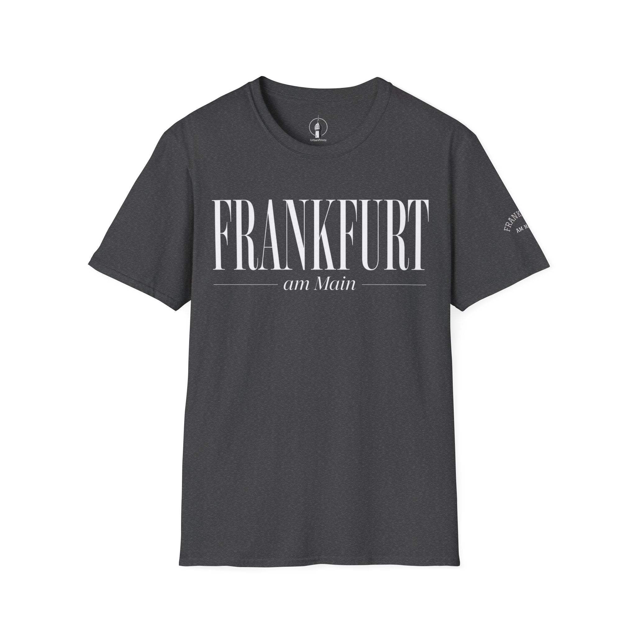 Frankfurt am Main (gross) Elegantes Typografie T Shirt | UrbanPrintz