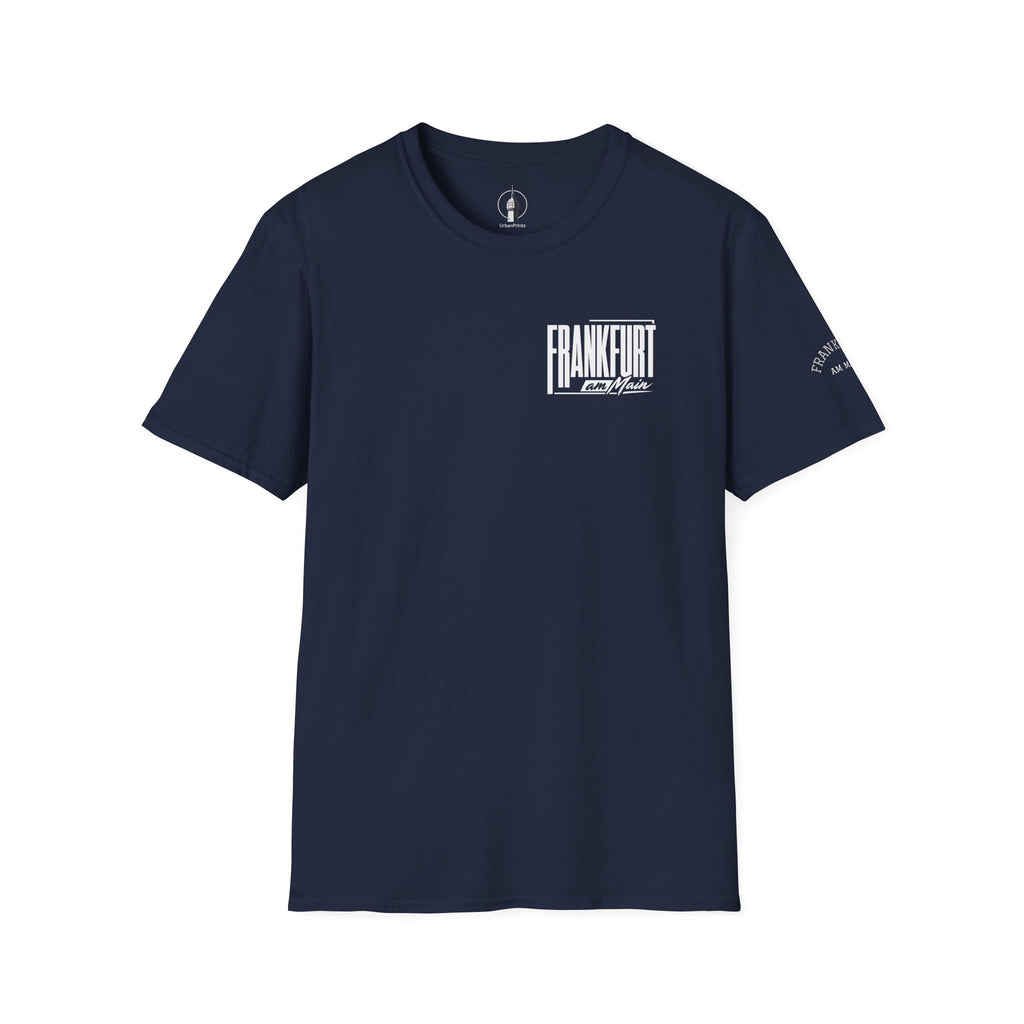 Frankfurt am Main Modernes Typografie T Shirt | UrbanPrintz