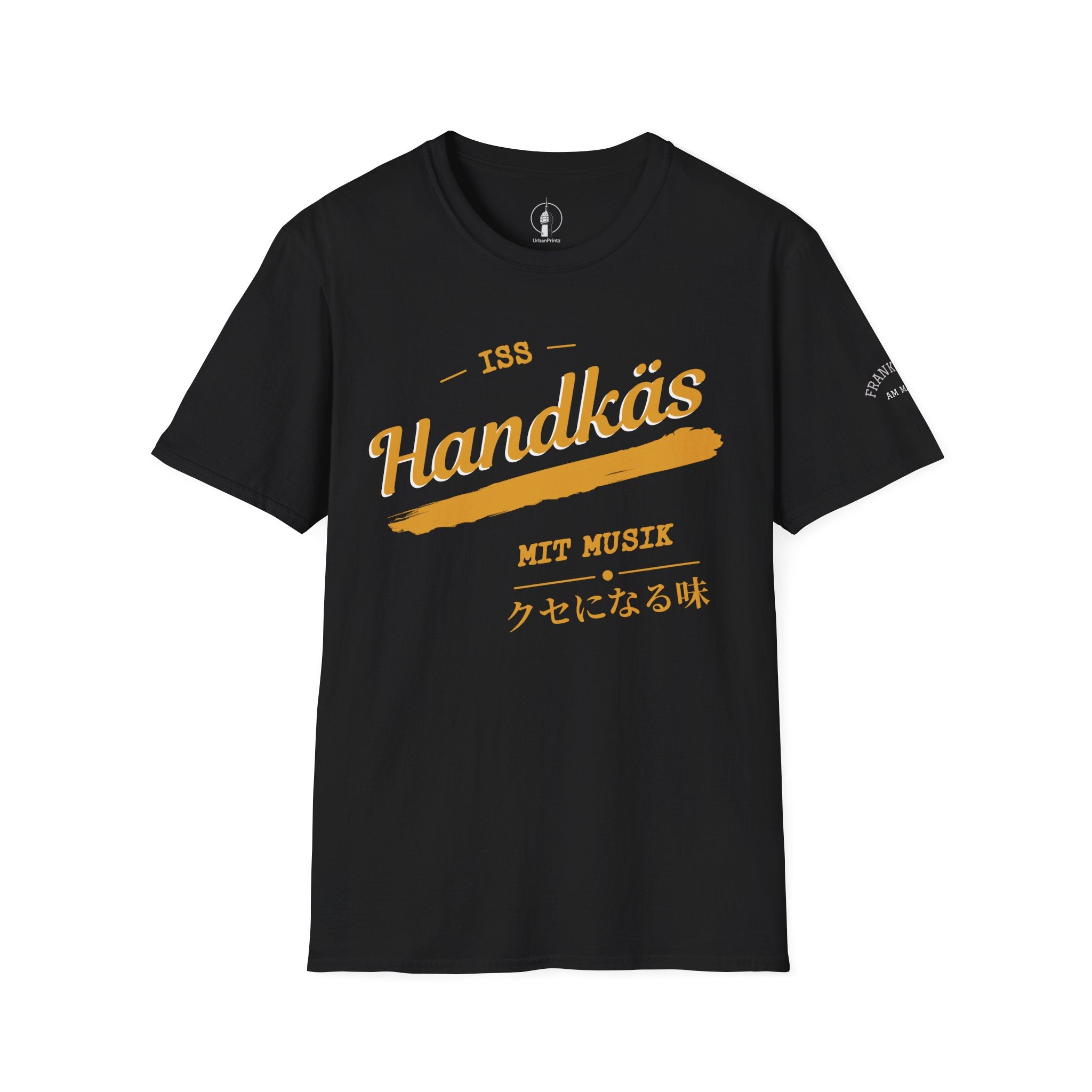 Handkäs mit Musik T Shirt – Fun collection | UrbanPrintz