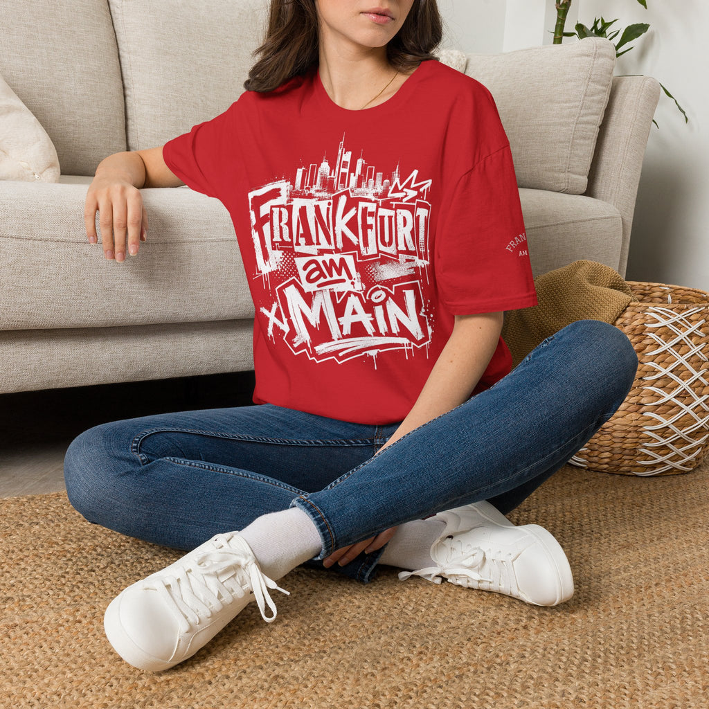 Frankfurt am Main Graffiti (vorn) T Shirt | UrbanPrintz