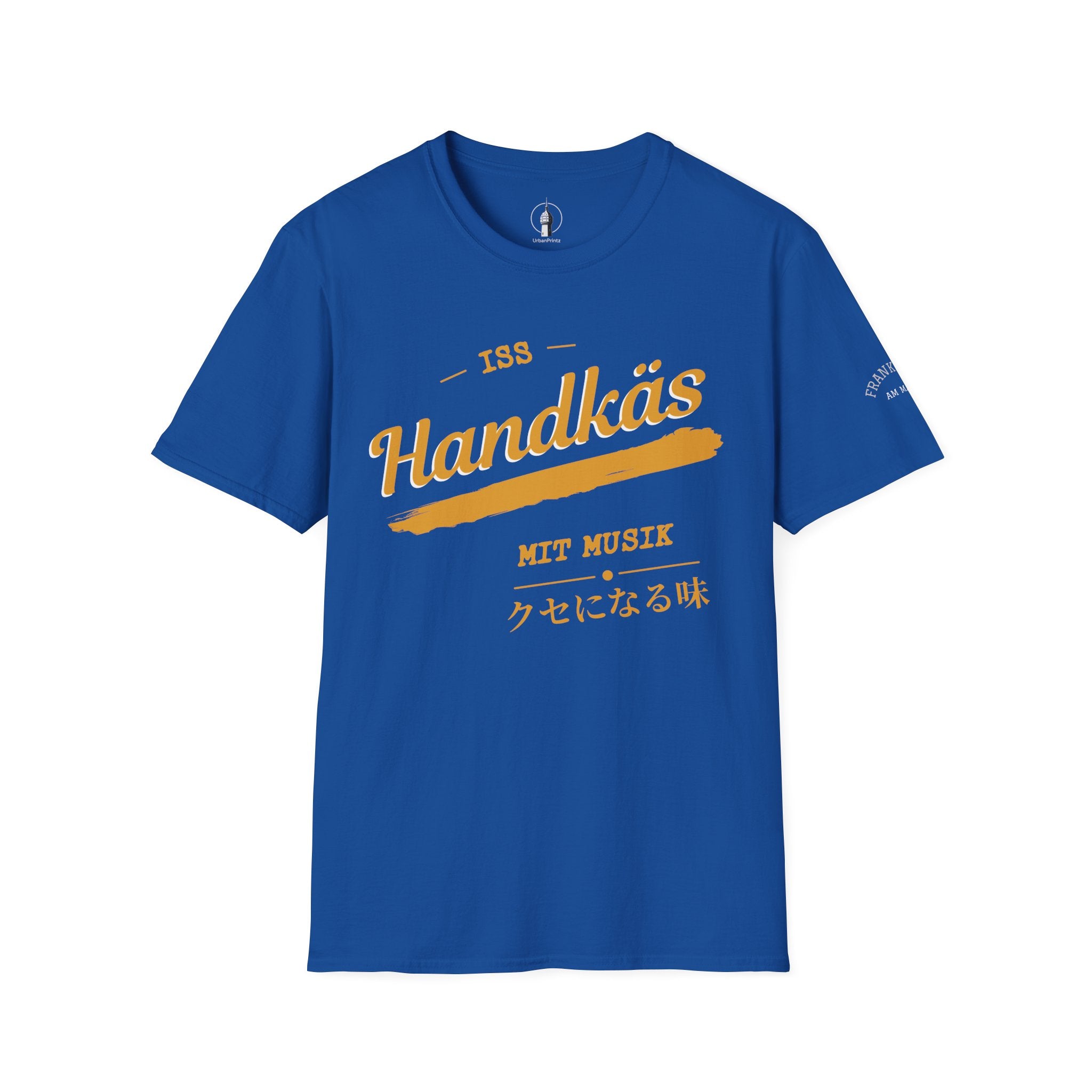 Handkäs mit Musik T Shirt – Fun collection | UrbanPrintz
