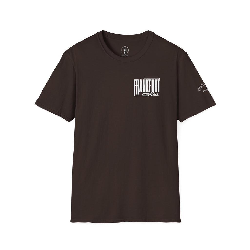 Frankfurt am Main Modernes Typografie T Shirt | UrbanPrintz