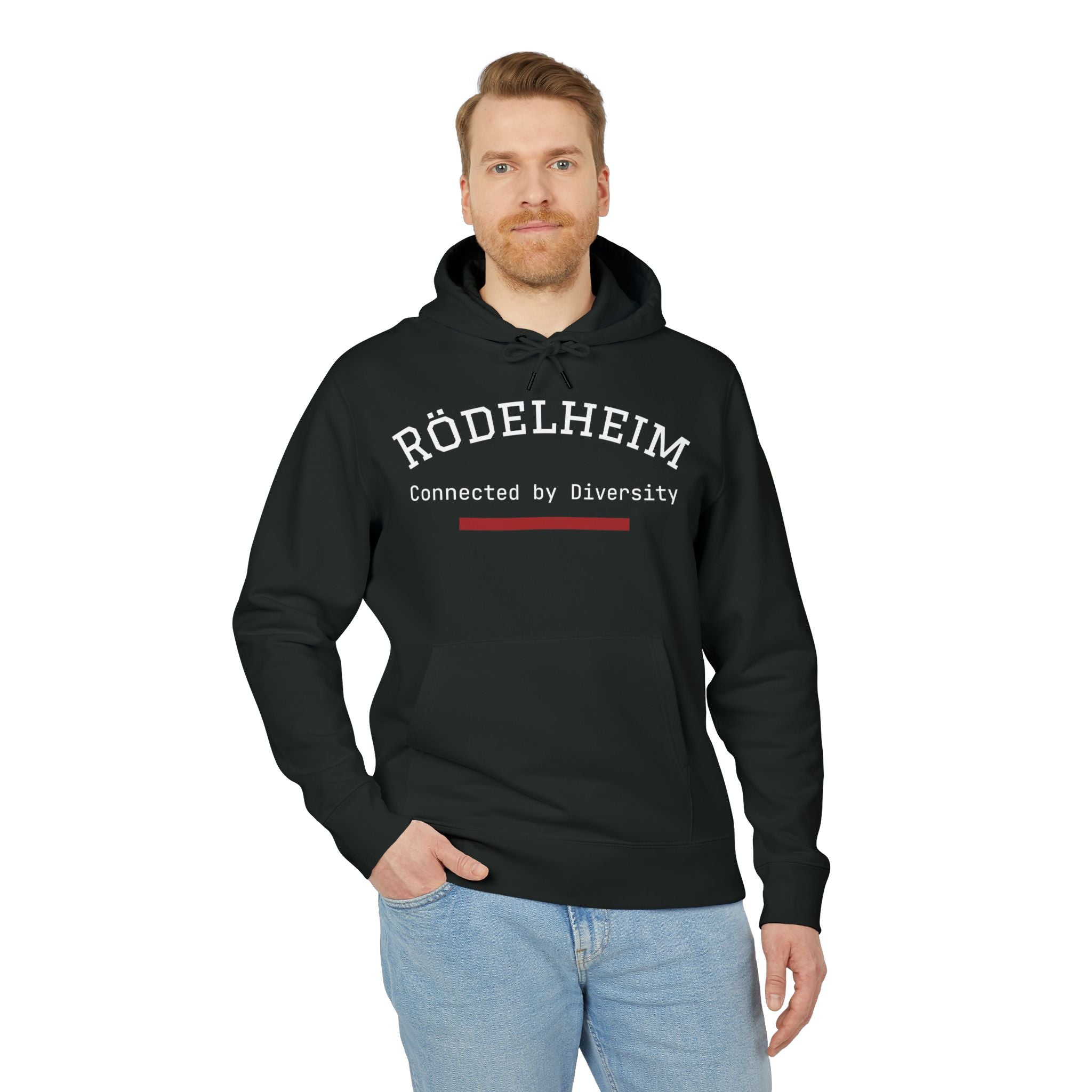 Rödelheim Hoodie – Connected by Diversity | Stanley Stella Organic Cotton - UrbanPrintz