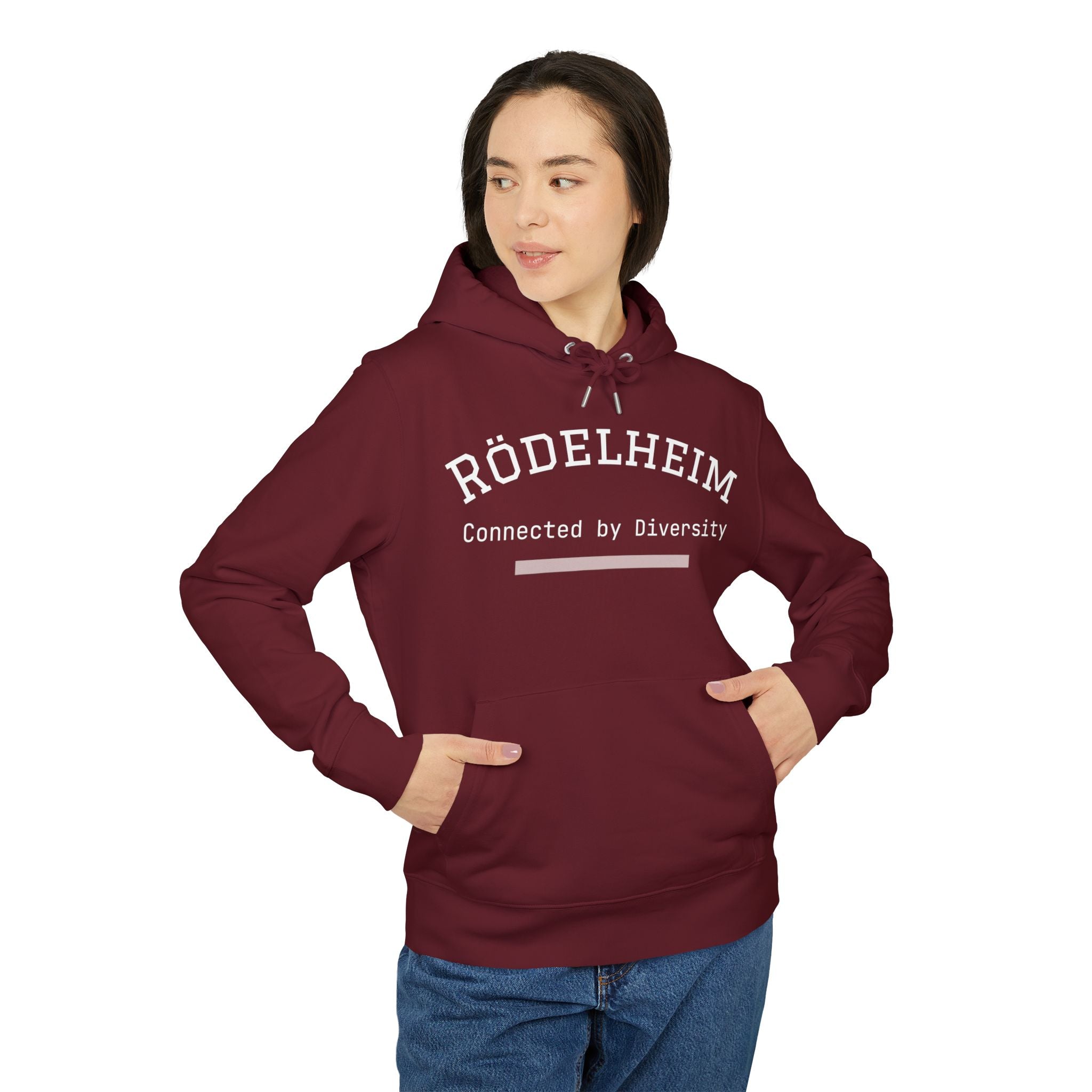 Rödelheim Hoodie – Connected by Diversity | Stanley Stella Organic Cotton - UrbanPrintz