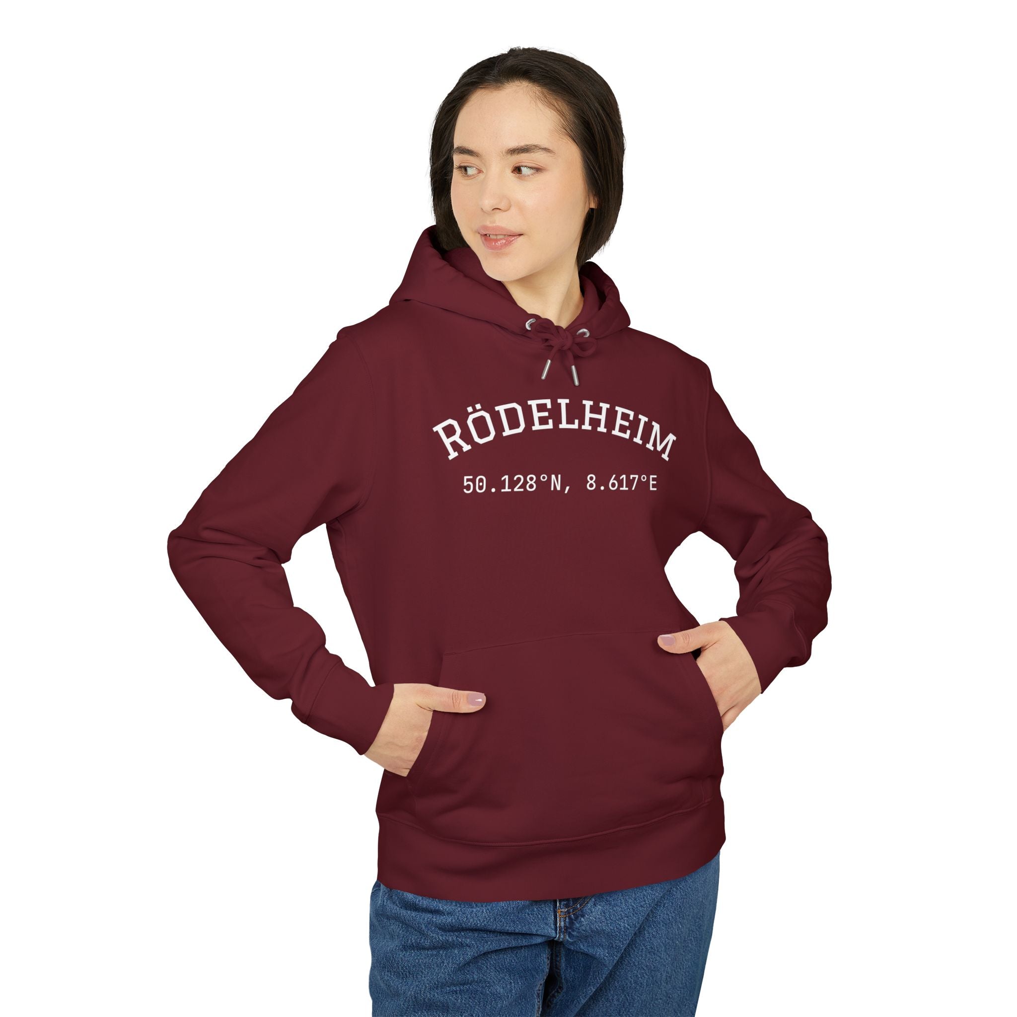 Rödelheim Hoodie – Koordinaten Edition | Stanley Stella Organic Cotton - UrbanPrintz