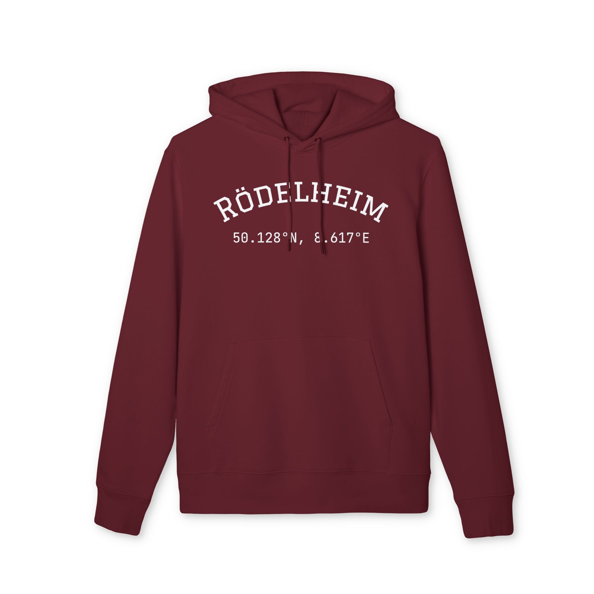 Rödelheim Hoodie – Koordinaten Edition | Stanley Stella Organic Cotton - UrbanPrintz