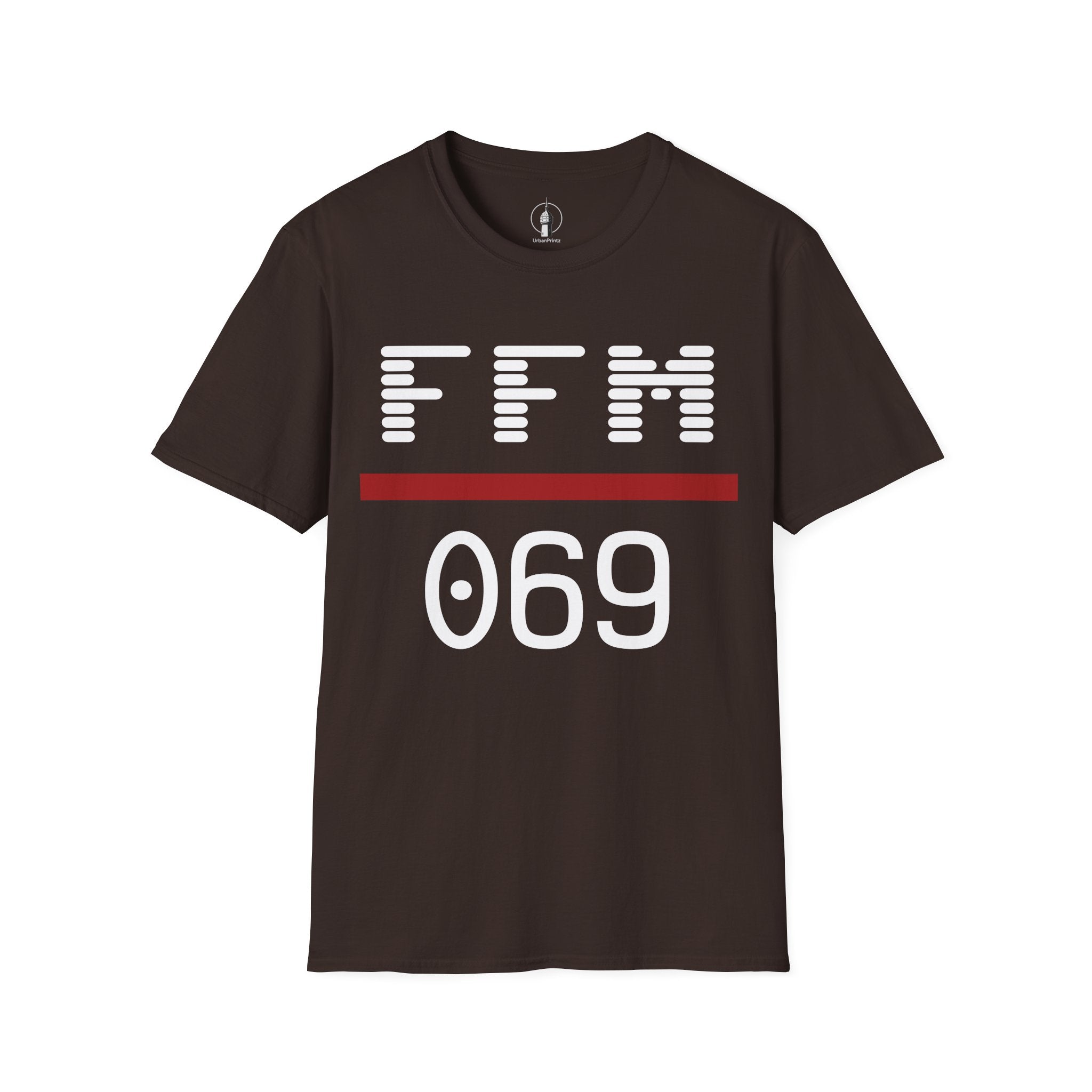 FFM 069 T-Shirt – Frankfurt Edition | Gildan Softstyle - UrbanPrintz