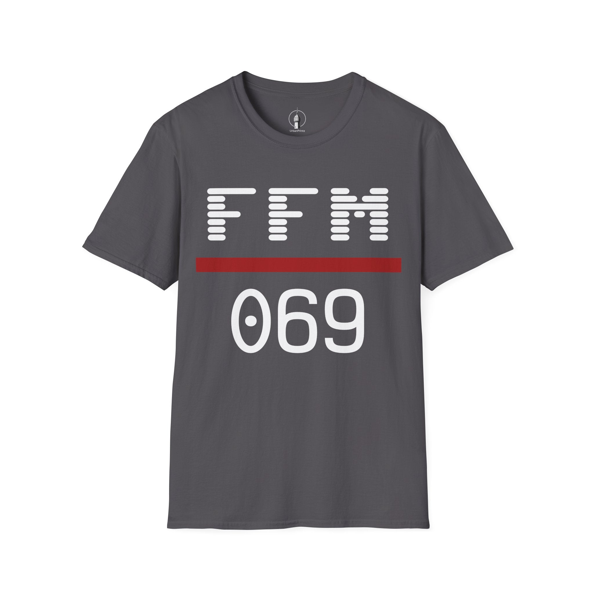 FFM 069 T-Shirt – Frankfurt Edition | Gildan Softstyle - UrbanPrintz