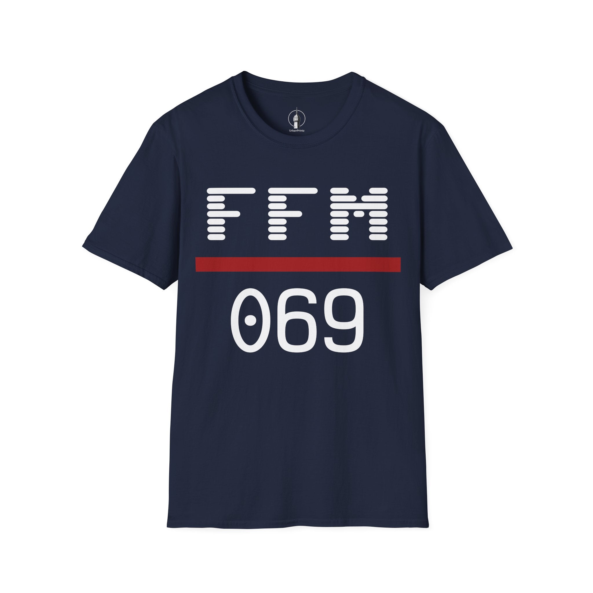 FFM 069 T-Shirt – Frankfurt Edition | Gildan Softstyle - UrbanPrintz