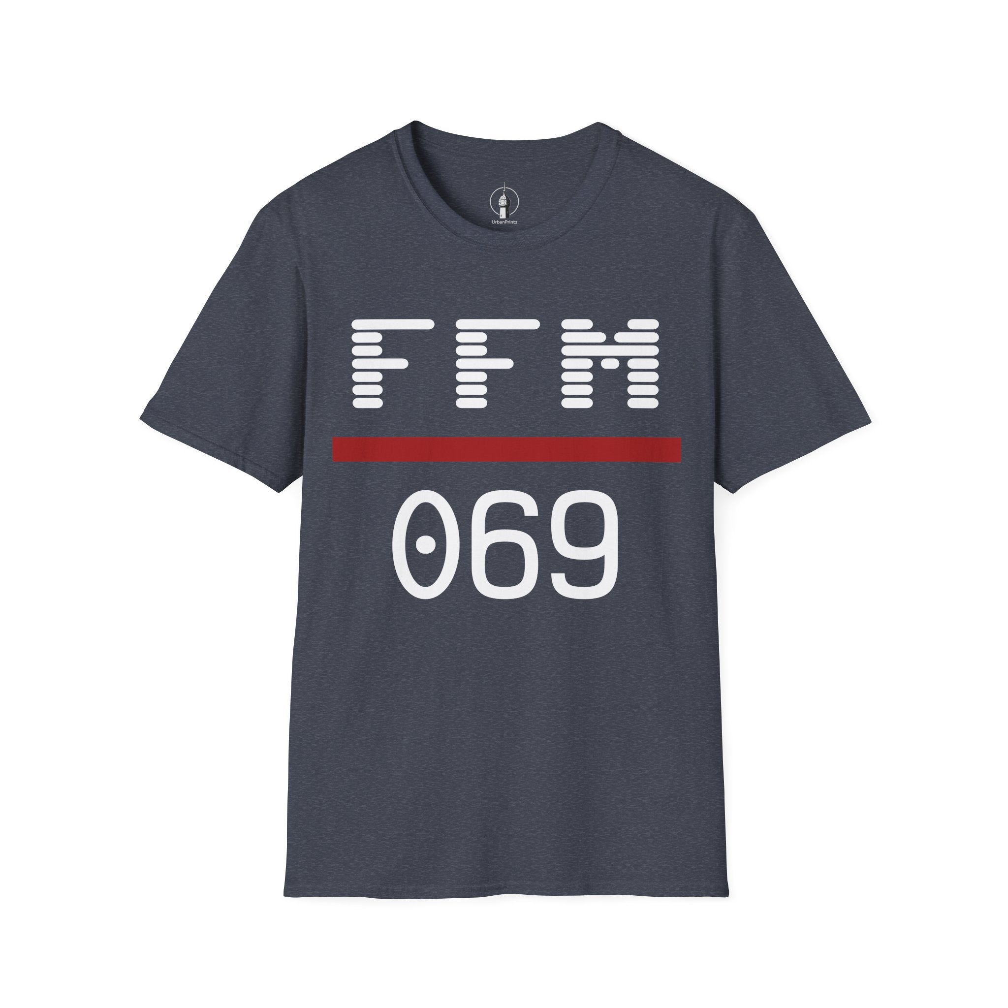 FFM 069 T-Shirt – Frankfurt Edition | Gildan Softstyle - UrbanPrintz