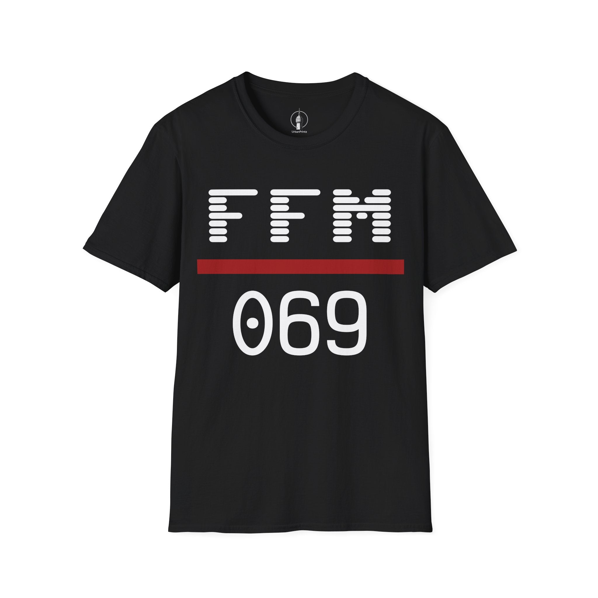 FFM 069 T-Shirt – Frankfurt Edition | Gildan Softstyle - UrbanPrintz