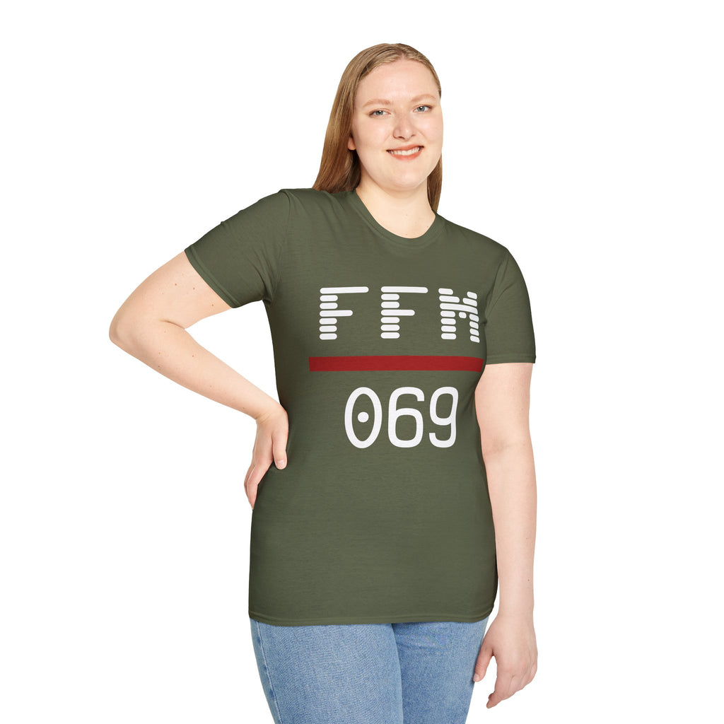 FFM 069 T-Shirt – Frankfurt Edition | Gildan Softstyle - UrbanPrintz
