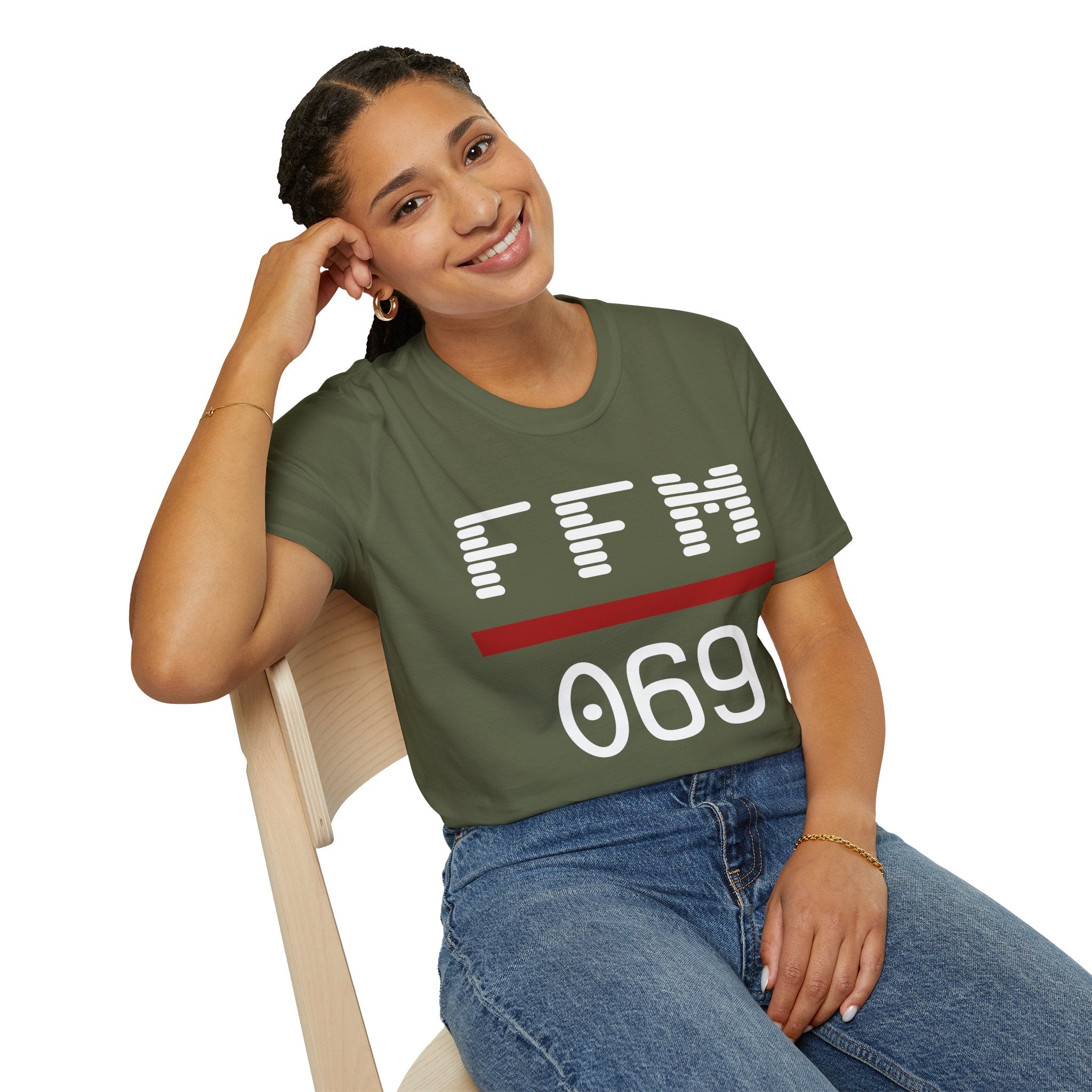 FFM 069 T-Shirt – Frankfurt Edition | Gildan Softstyle - UrbanPrintz