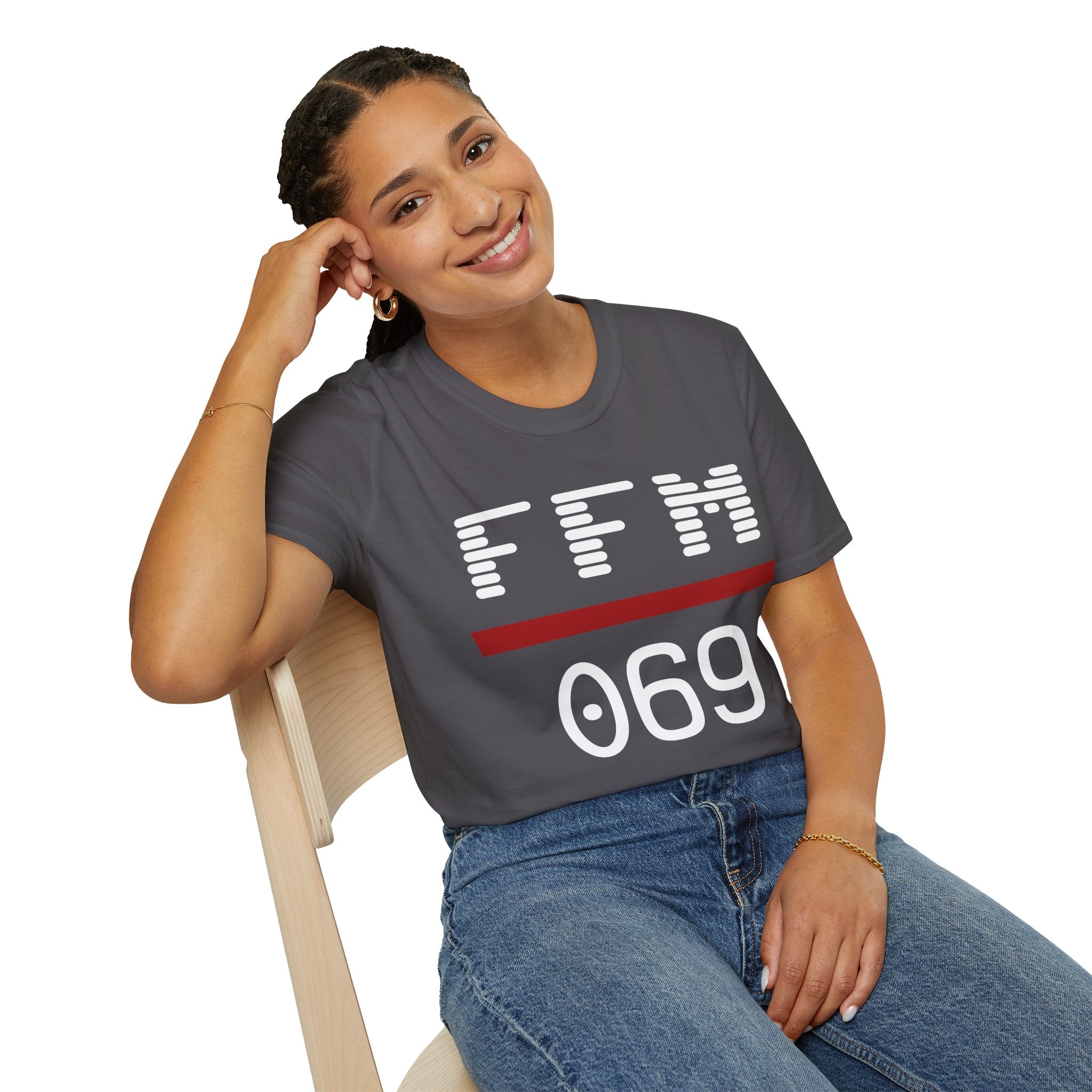 FFM 069 T-Shirt – Frankfurt Edition | Gildan Softstyle - UrbanPrintz