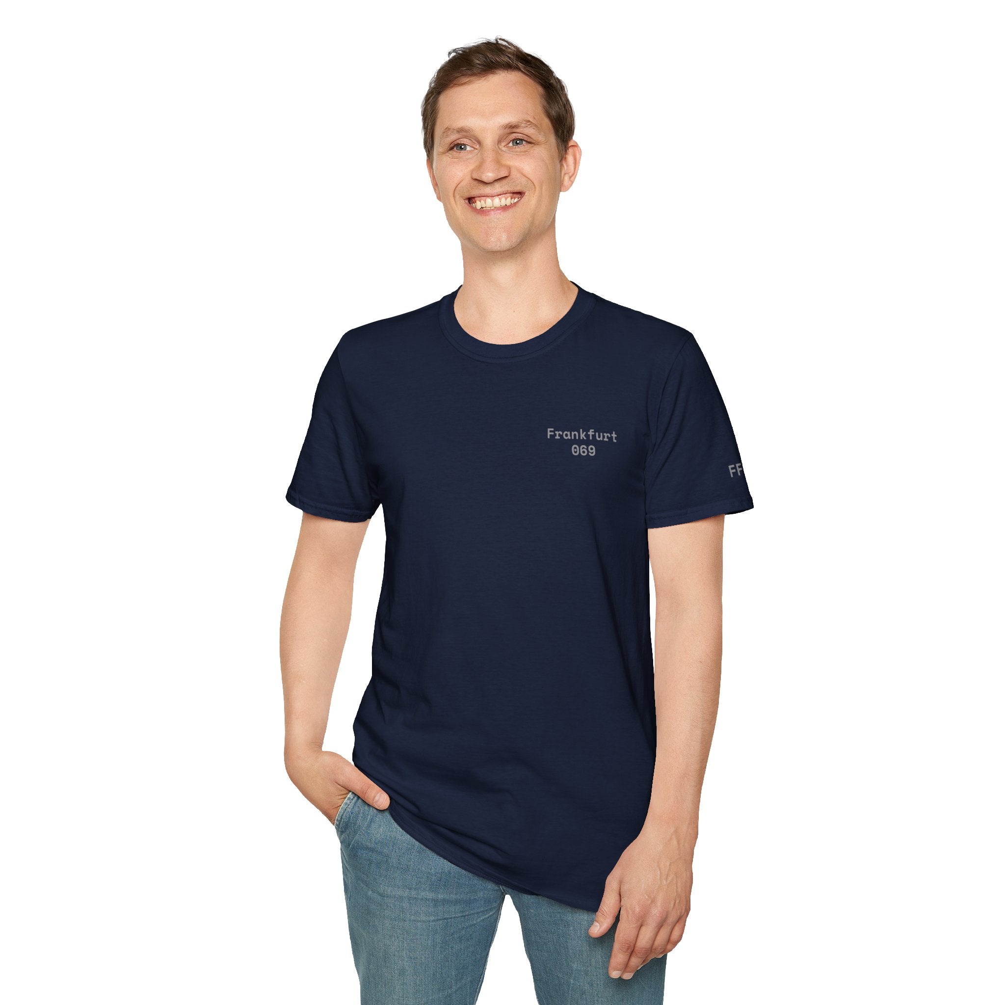 Frankfurt 069 T-Shirt – Minimal Edition | Gildan Softstyle - UrbanPrintz