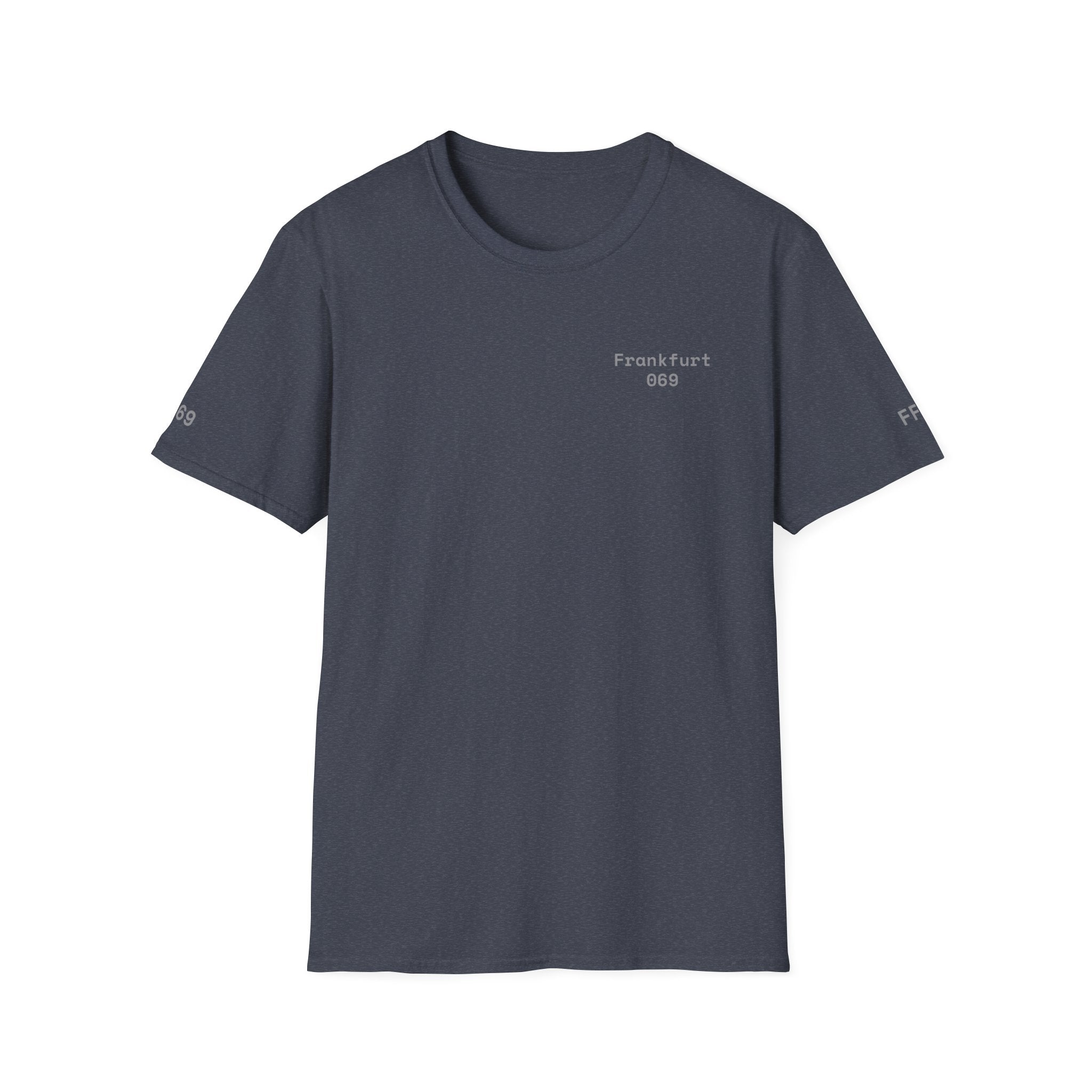 Frankfurt 069 T-Shirt – Minimal Edition | Gildan Softstyle - UrbanPrintz