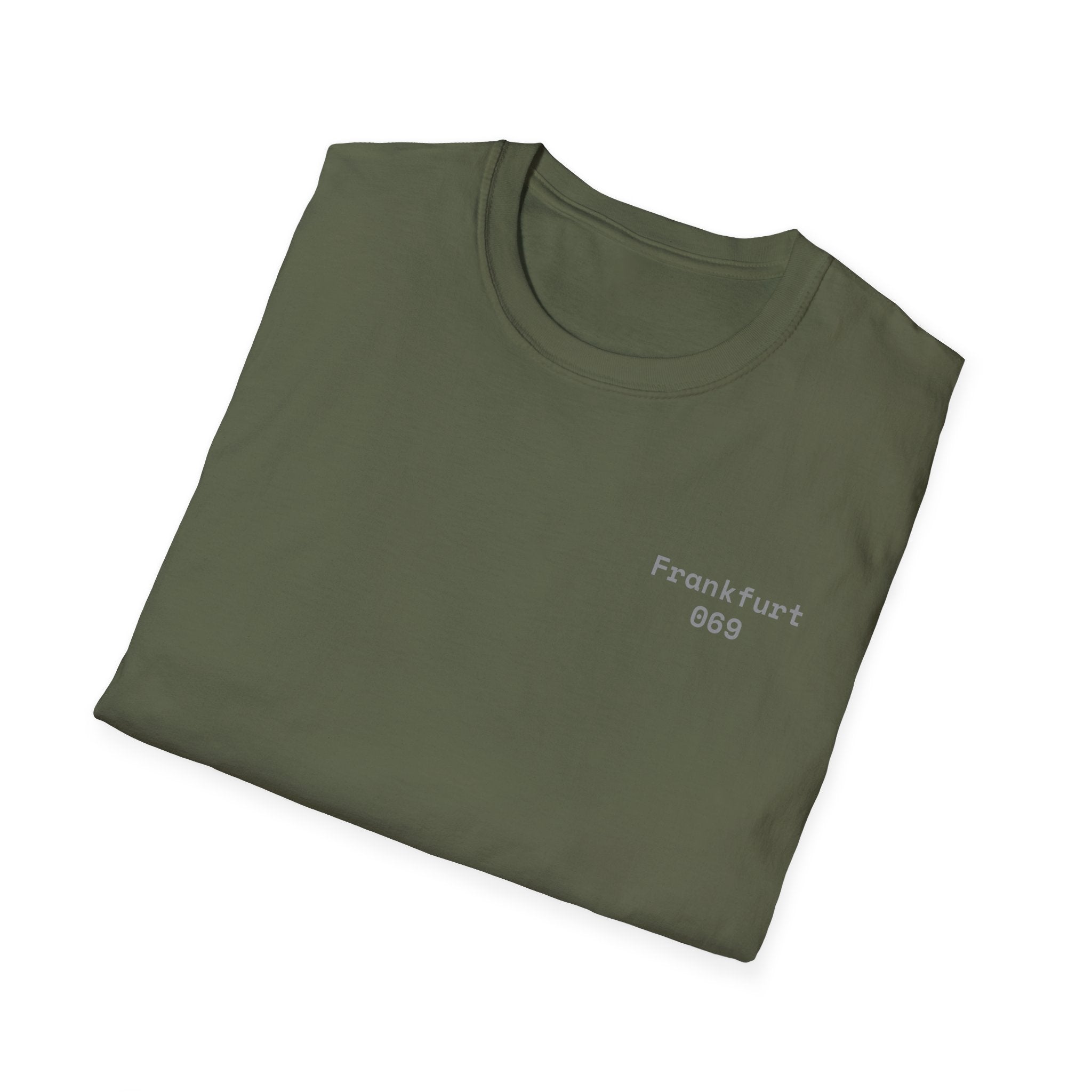 Frankfurt 069 T-Shirt – Minimal Edition | Gildan Softstyle - UrbanPrintz