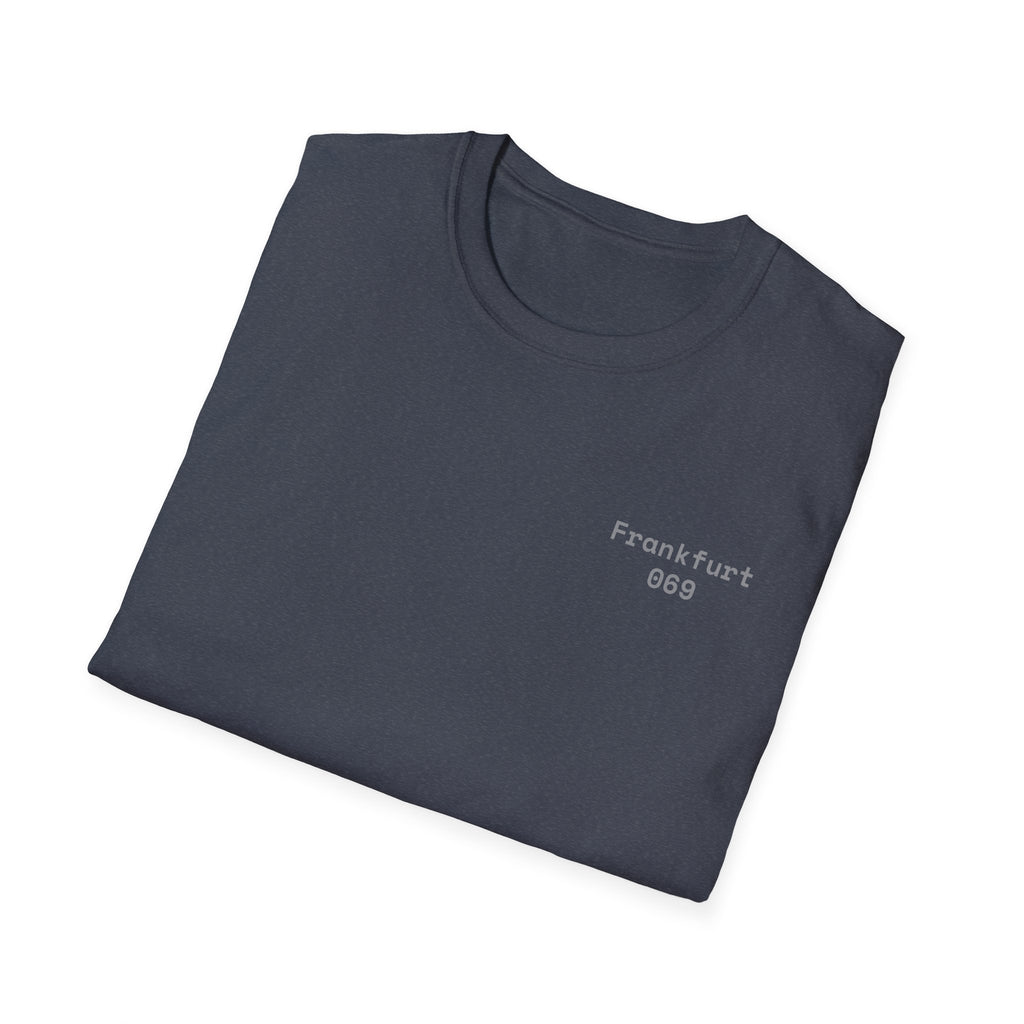 Frankfurt 069 T-Shirt – Minimal Edition | Gildan Softstyle - UrbanPrintz