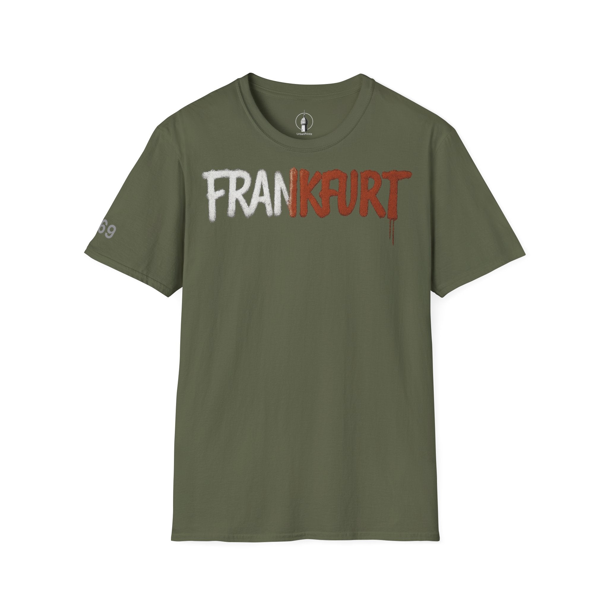 Frankfurt T-Shirt – Graffiti Edition | Gildan Softstyle - UrbanPrintz