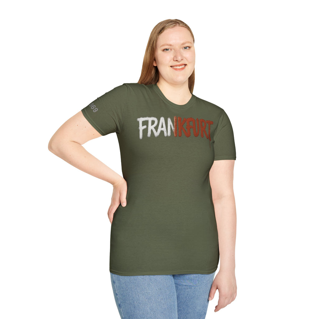 Frankfurt T-Shirt – Graffiti Edition | Gildan Softstyle - UrbanPrintz