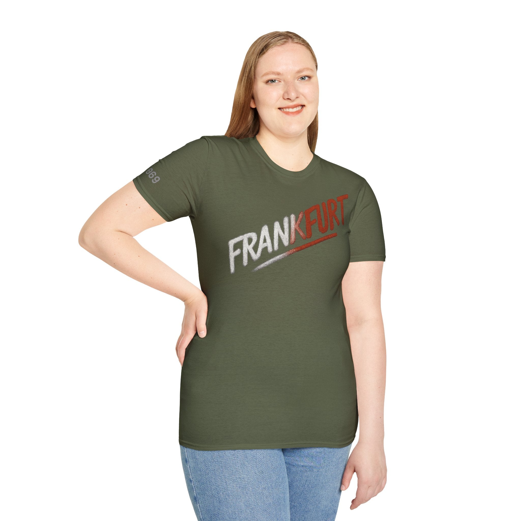 Frankfurt T-Shirt – Graffiti Slash Edition | Gildan Softstyle - UrbanPrintz