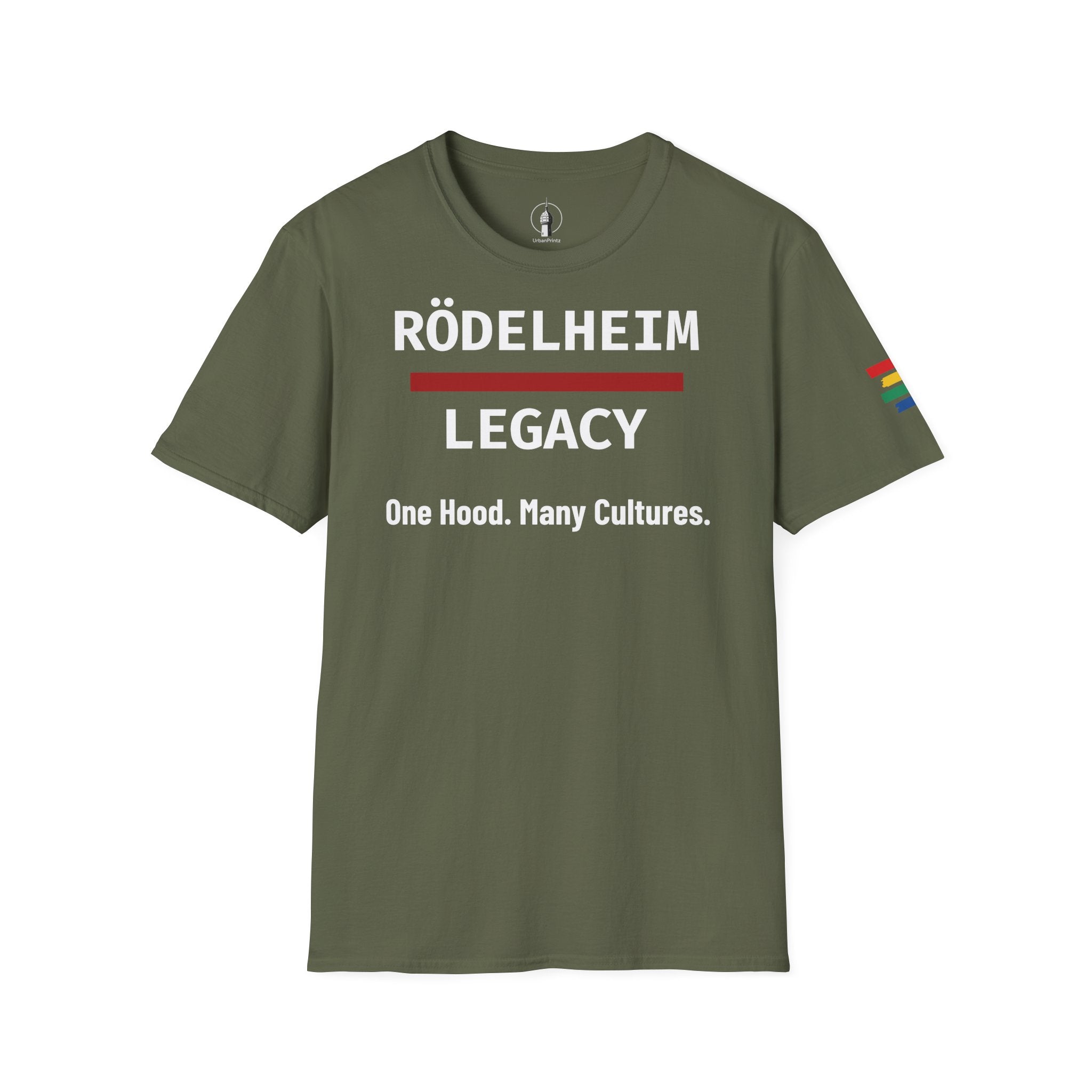 Rödelheim Legacy T-Shirt – One Hood. Many Cultures. | Gildan Softstyle - UrbanPrintz