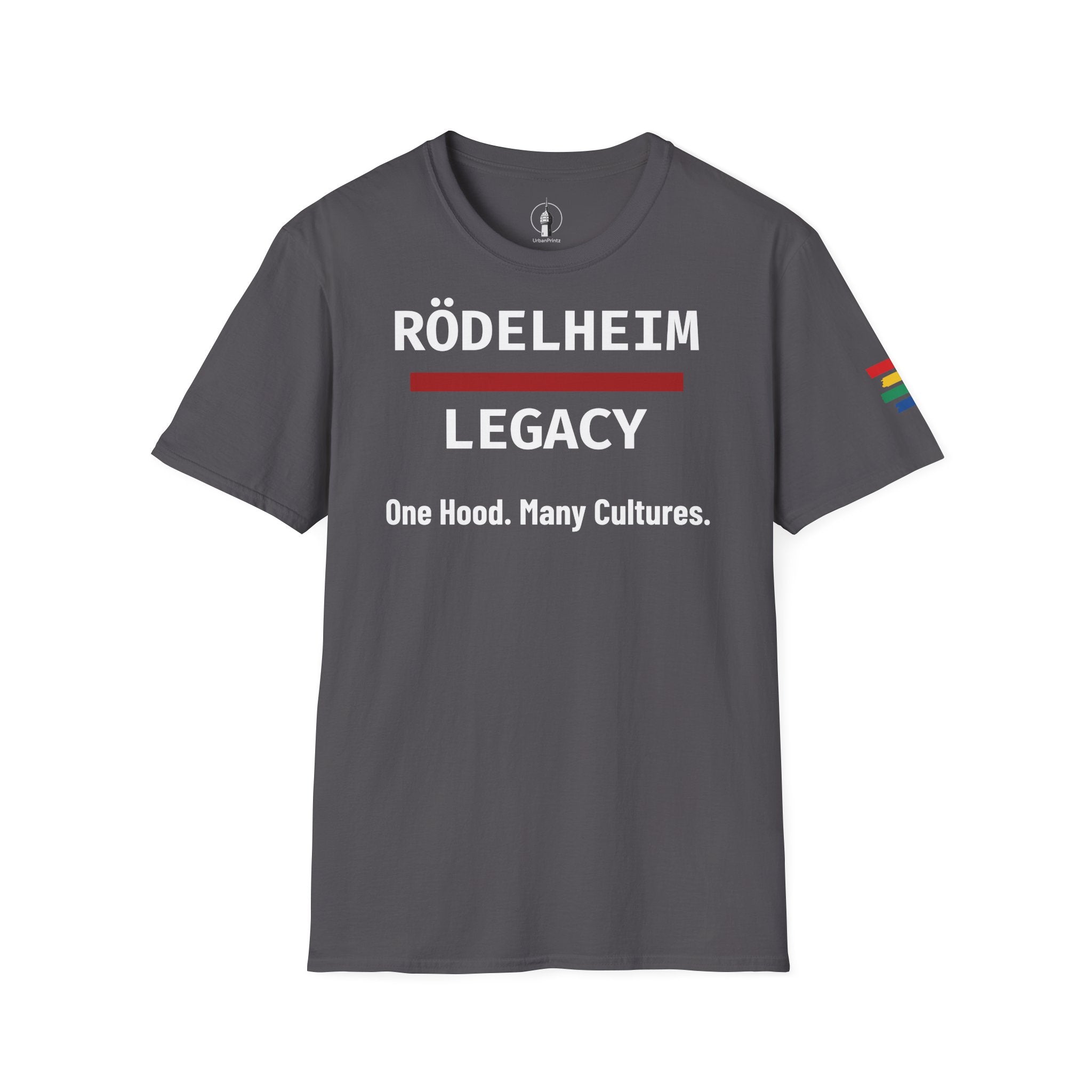 Rödelheim Legacy T-Shirt – One Hood. Many Cultures. | Gildan Softstyle - UrbanPrintz