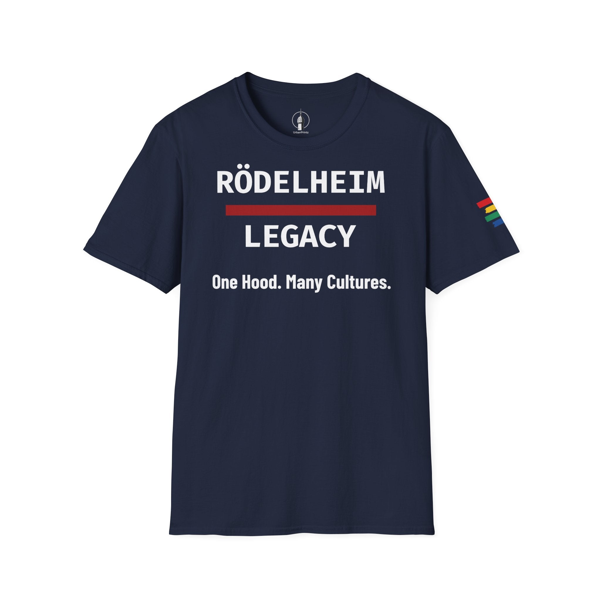 Rödelheim Legacy T-Shirt – One Hood. Many Cultures. | Gildan Softstyle - UrbanPrintz