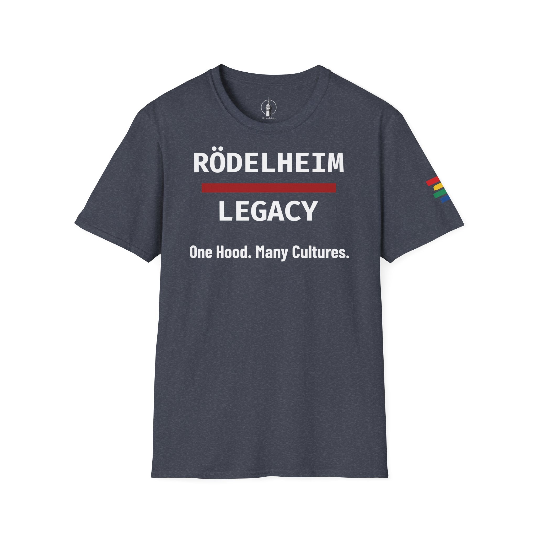 Rödelheim Legacy T-Shirt – One Hood. Many Cultures. | Gildan Softstyle - UrbanPrintz