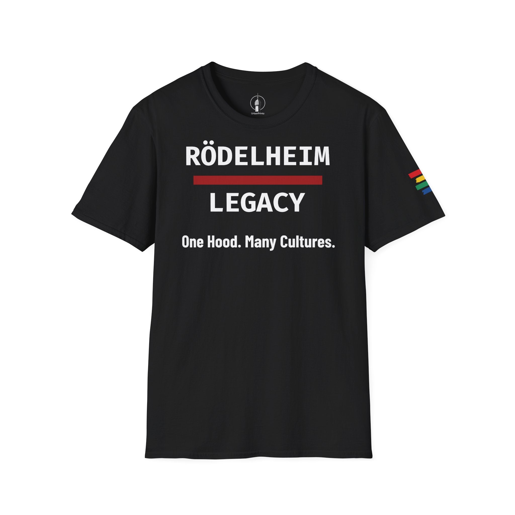 Rödelheim Legacy T-Shirt – One Hood. Many Cultures. | Gildan Softstyle - UrbanPrintz