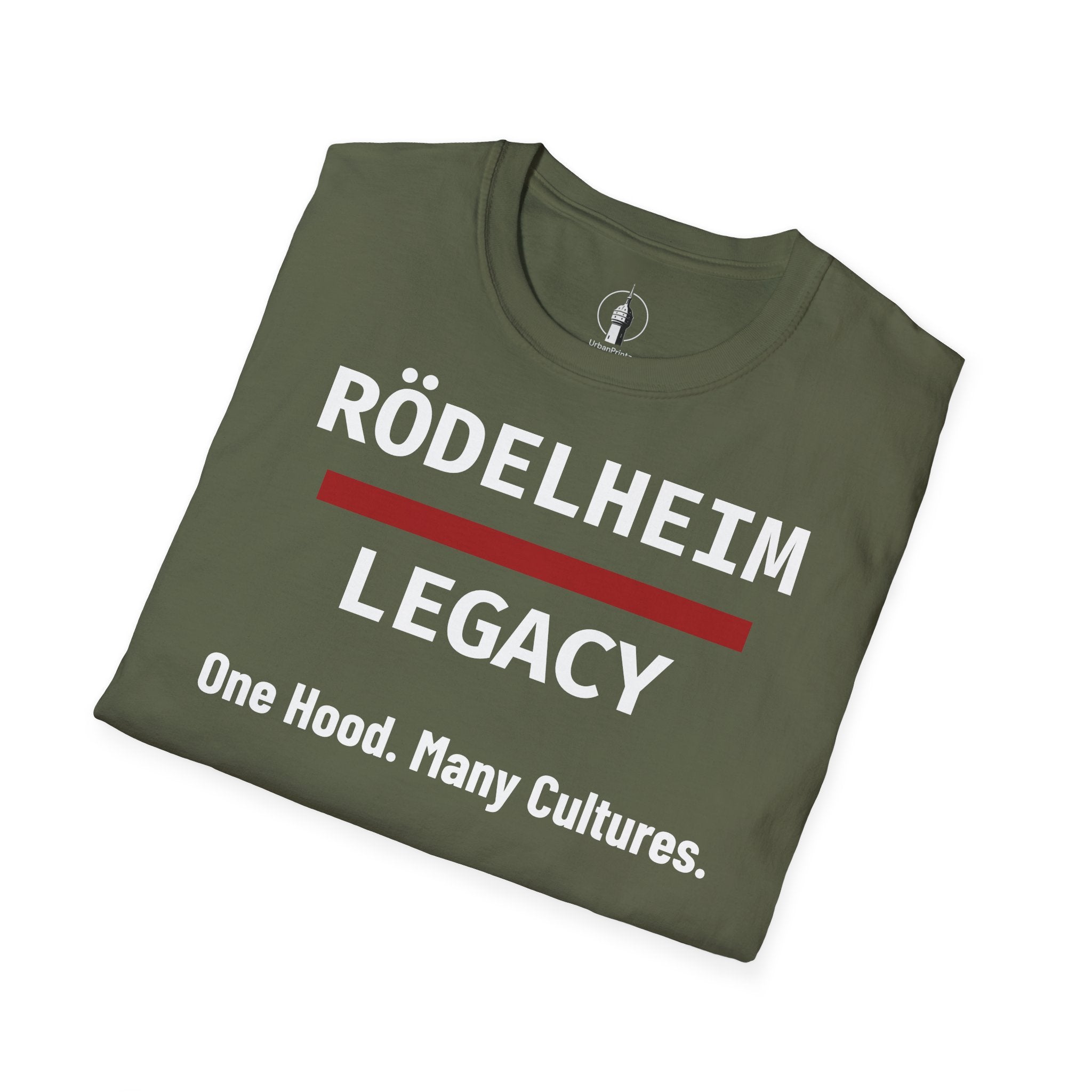 Rödelheim Legacy T-Shirt – One Hood. Many Cultures. | Gildan Softstyle - UrbanPrintz