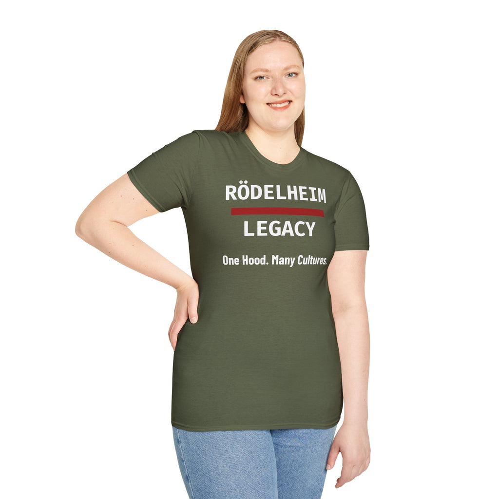 Rödelheim Legacy T-Shirt – One Hood. Many Cultures. | Gildan Softstyle - UrbanPrintz