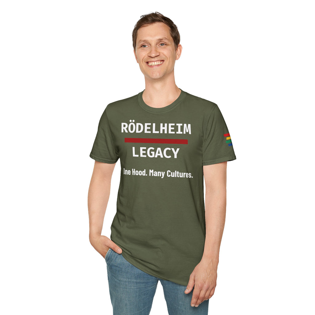 Rödelheim Legacy T-Shirt – One Hood. Many Cultures. | Gildan Softstyle - UrbanPrintz