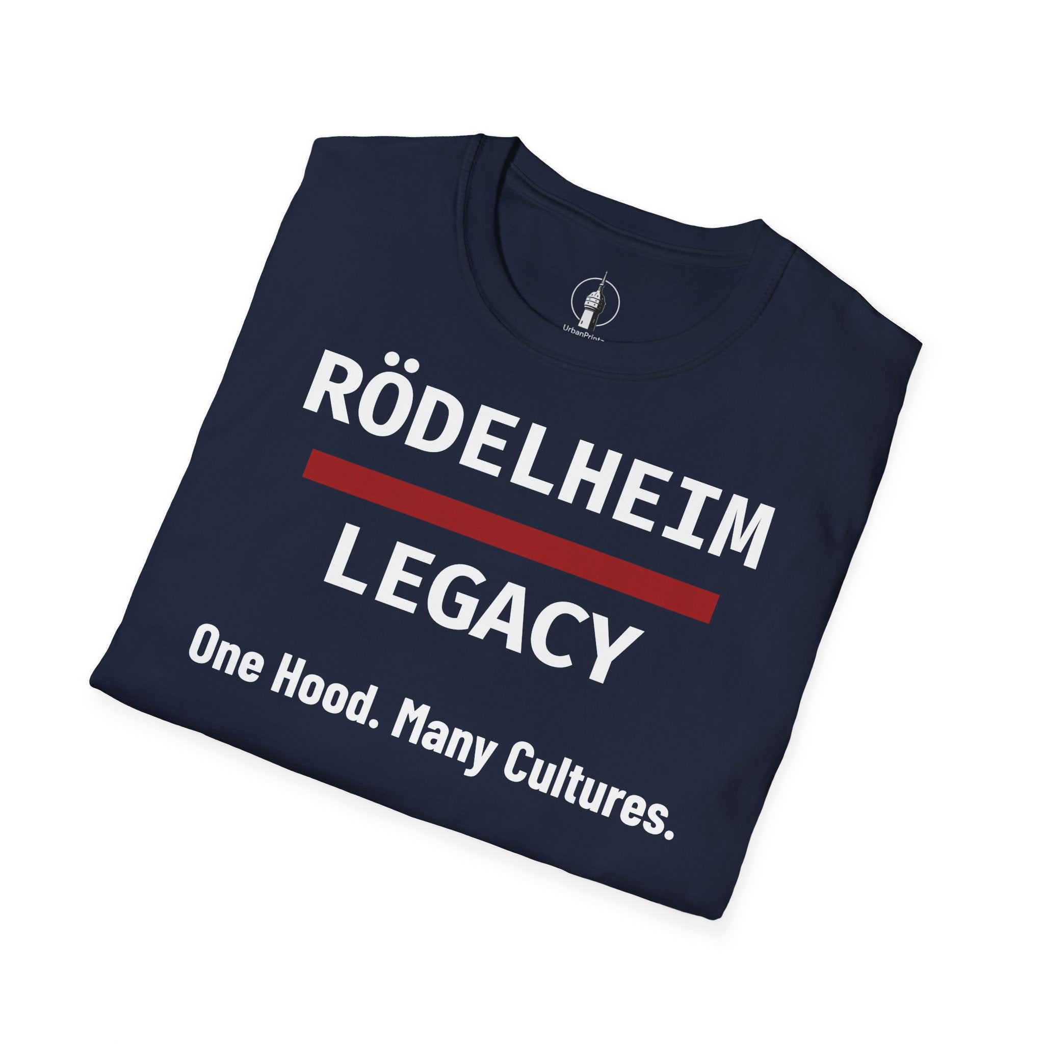 Rödelheim Legacy T-Shirt – One Hood. Many Cultures. | Gildan Softstyle - UrbanPrintz