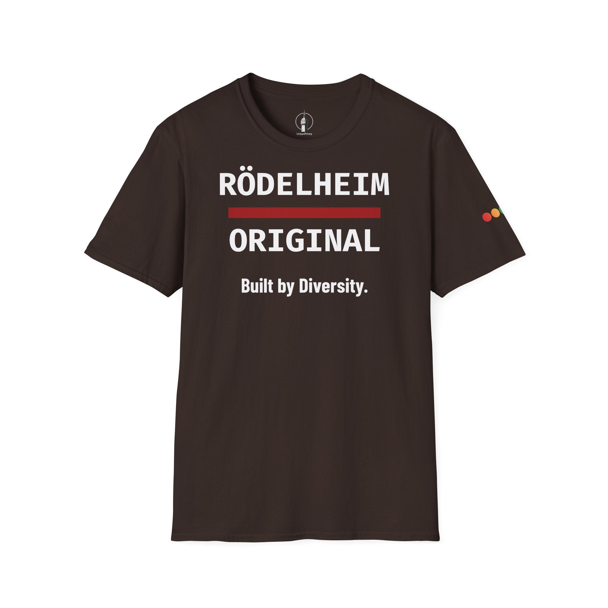 Rödelheim Original T-Shirt – Built by Diversity | Gildan Softstyle - UrbanPrintz