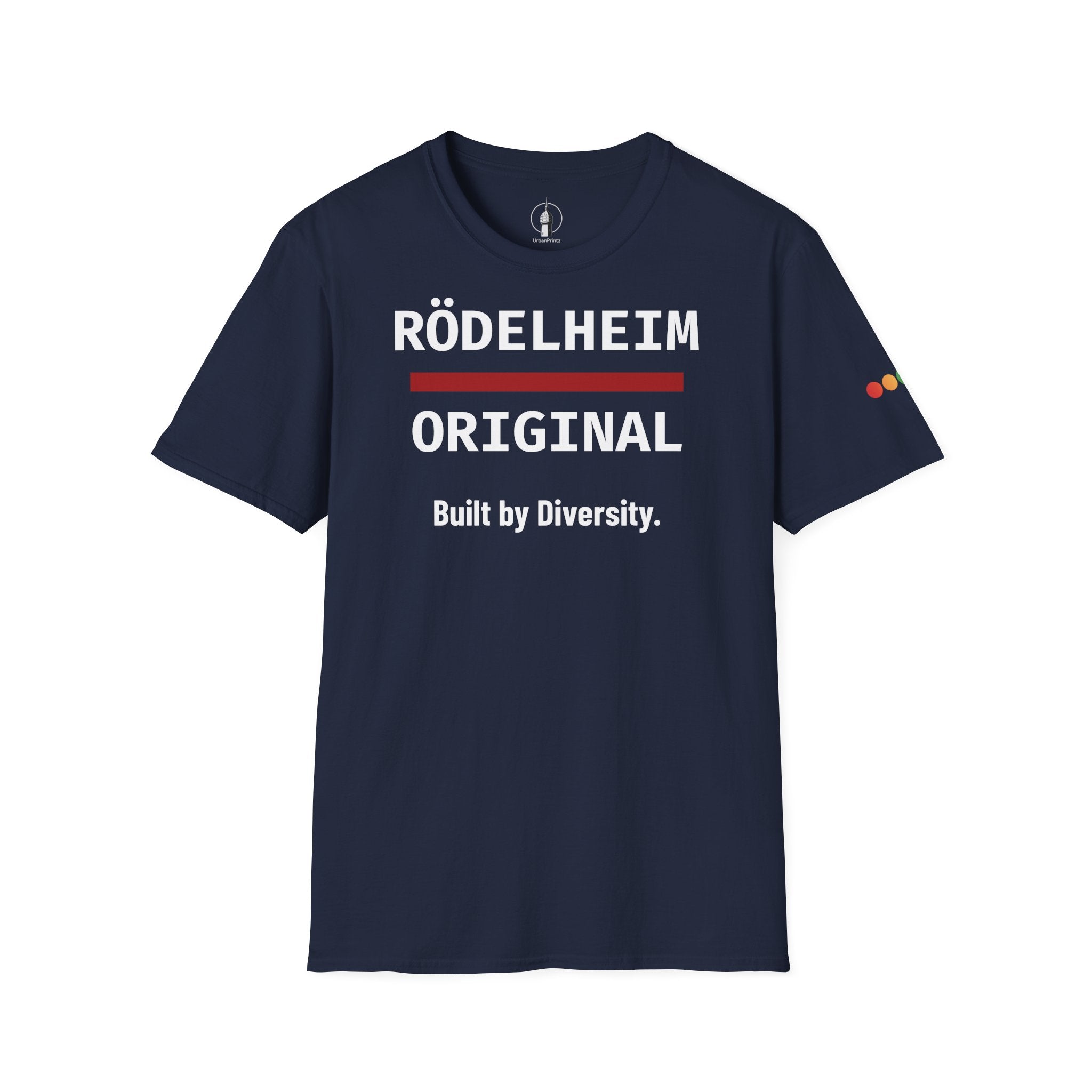 Rödelheim Original T-Shirt – Built by Diversity | Gildan Softstyle - UrbanPrintz