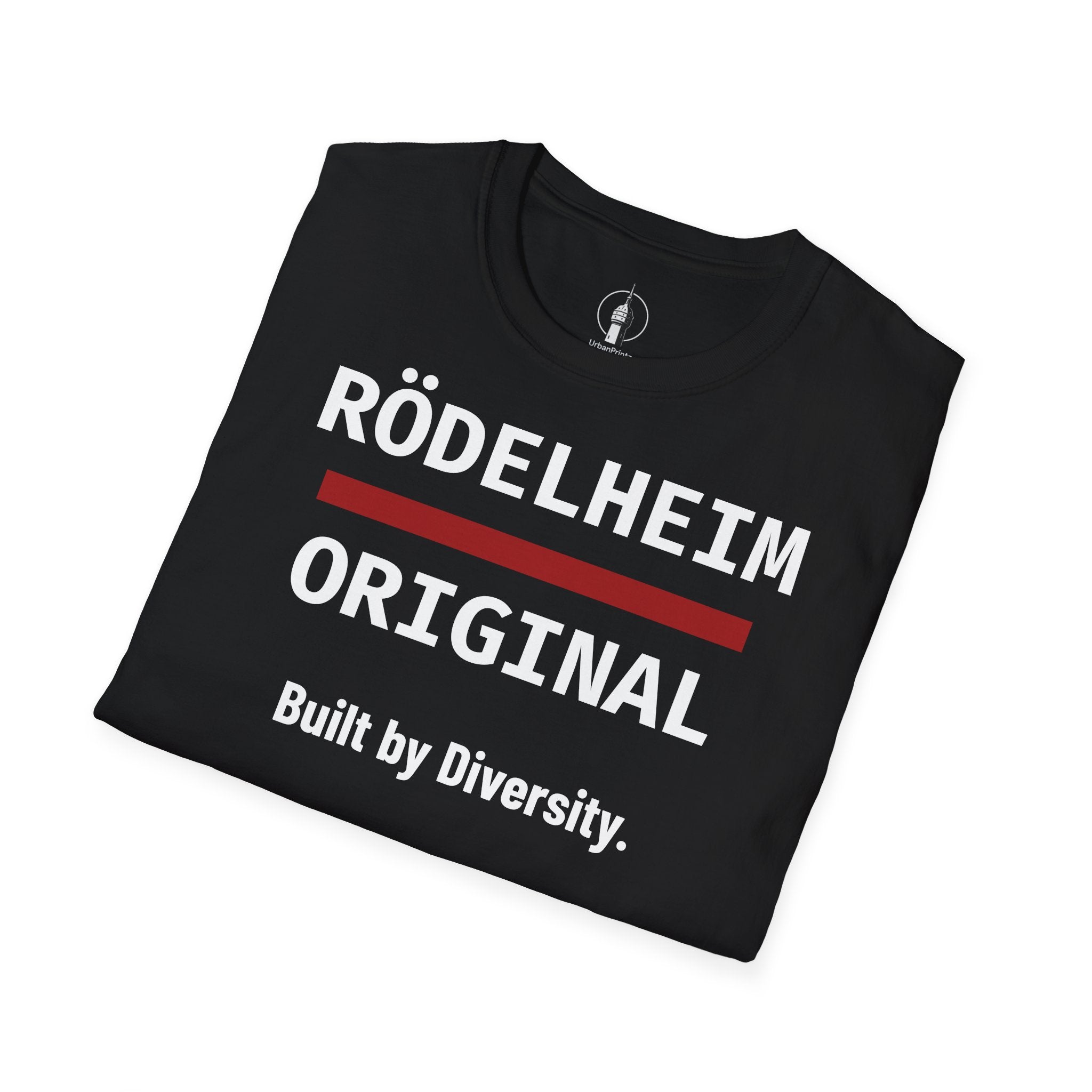 Rödelheim Original T-Shirt – Built by Diversity | Gildan Softstyle - UrbanPrintz