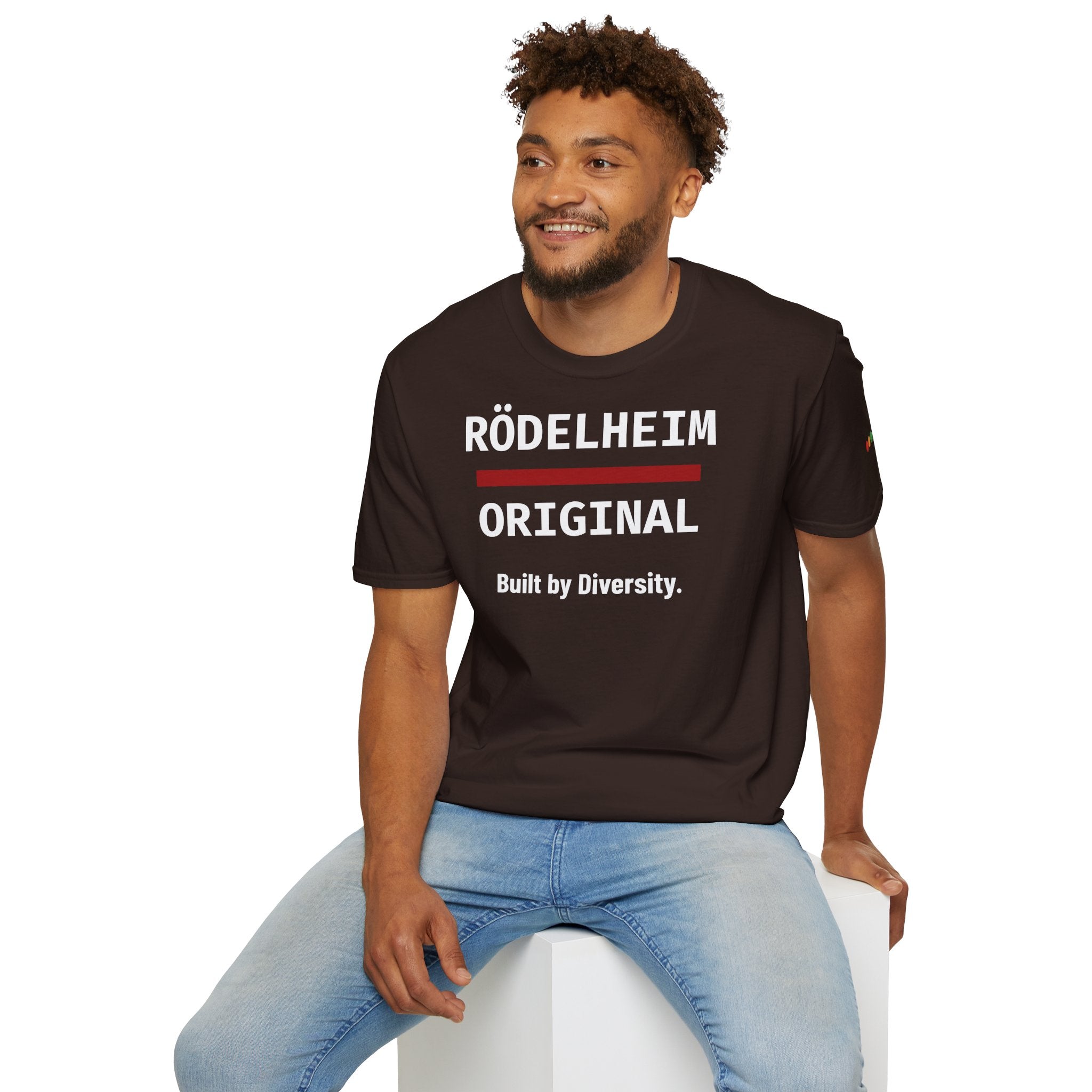 Rödelheim Original T-Shirt – Built by Diversity | Gildan Softstyle - UrbanPrintz