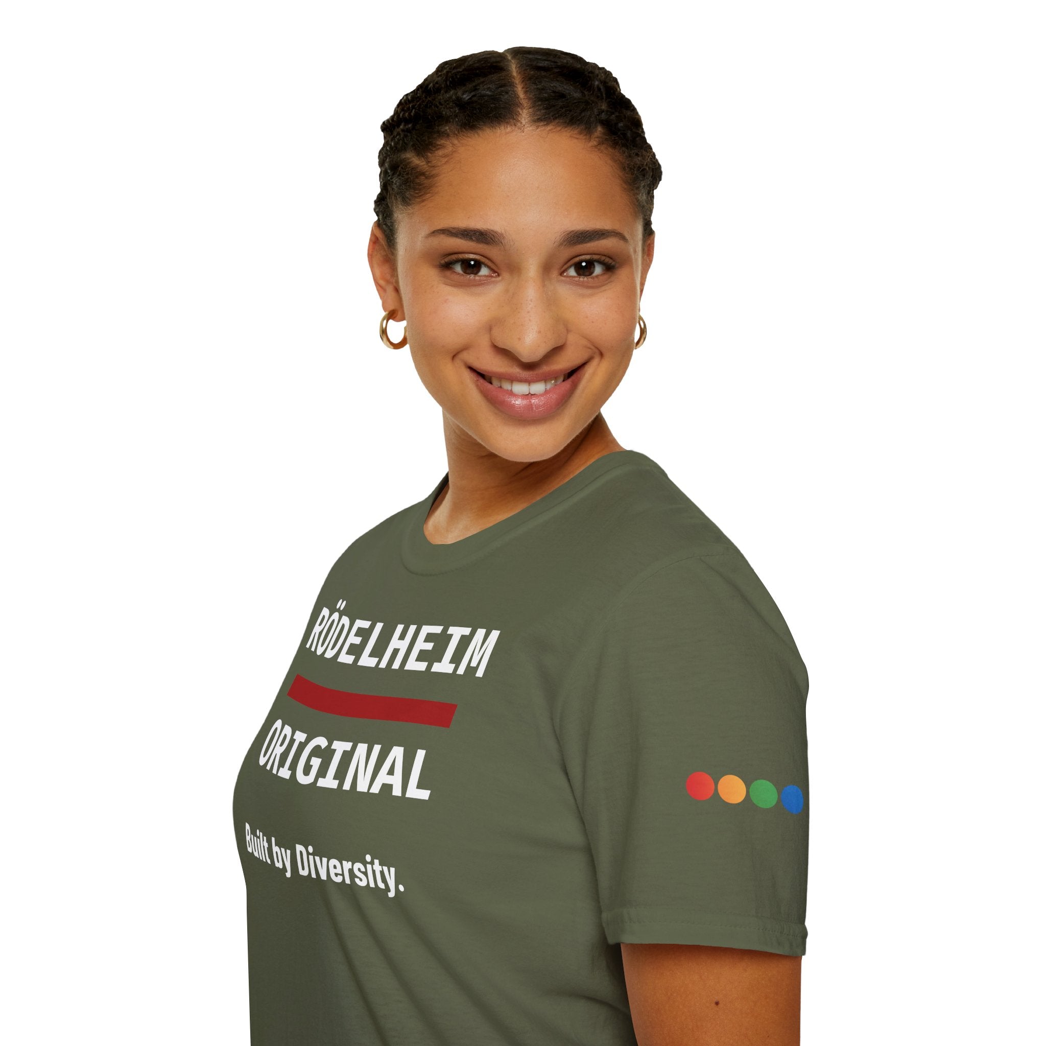 Rödelheim Original T-Shirt – Built by Diversity | Gildan Softstyle - UrbanPrintz
