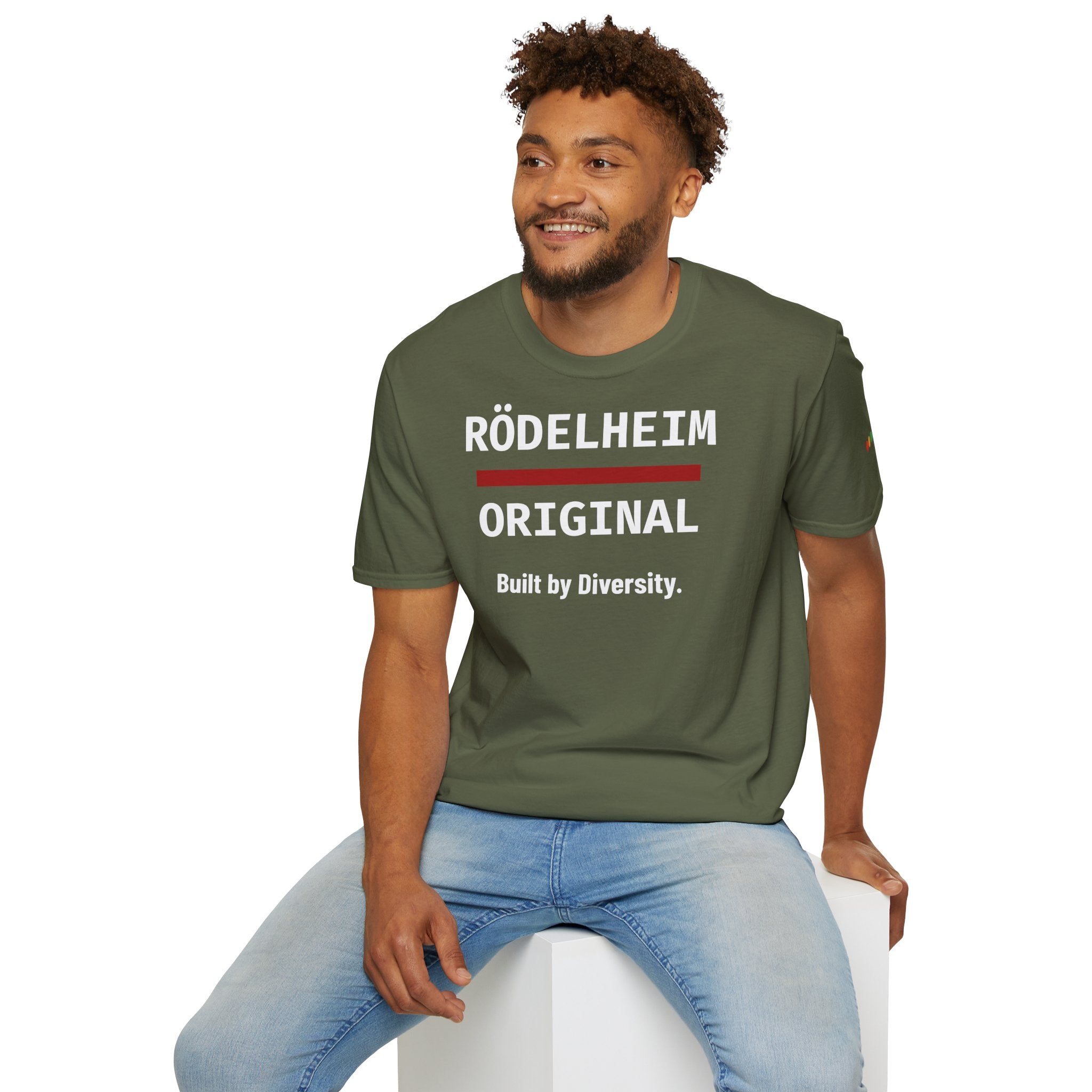 Rödelheim Original T-Shirt – Built by Diversity | Gildan Softstyle - UrbanPrintz