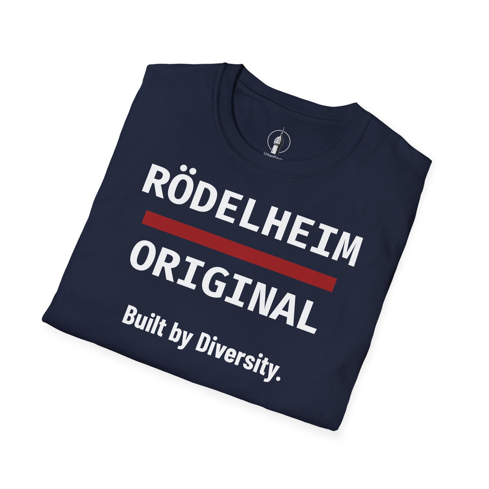 Rödelheim Original T-Shirt – Built by Diversity | Gildan Softstyle - UrbanPrintz