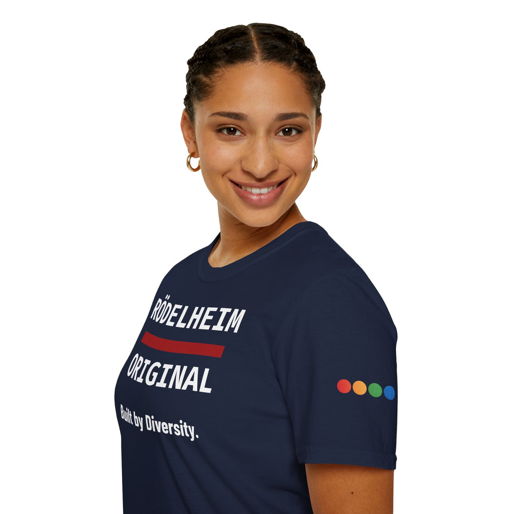 Rödelheim Original T-Shirt – Built by Diversity | Gildan Softstyle - UrbanPrintz