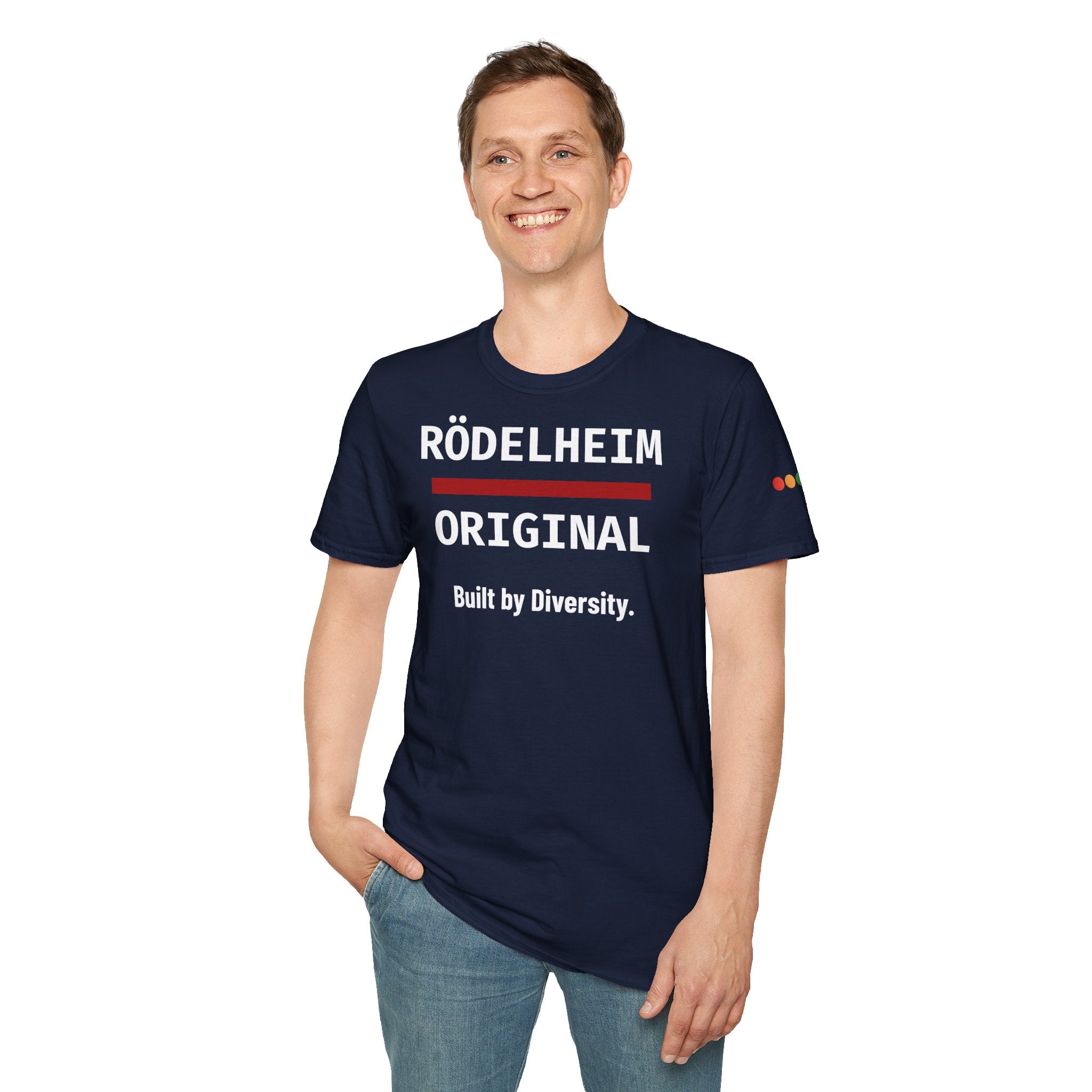 Rödelheim Original T-Shirt – Built by Diversity | Gildan Softstyle - UrbanPrintz